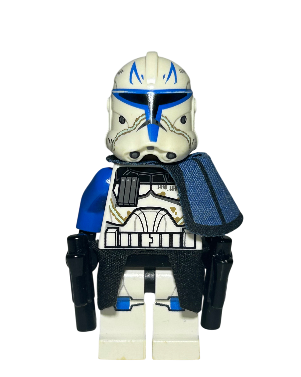 Captain Rex SW0450 LEGO Star Wars Minifigur Phase 2 Vorderansicht brick2d2