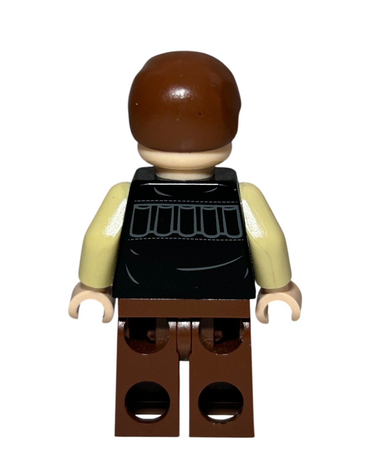Han Solo SW0451 LEGO Star Wars Minifigur Rückansicht brick2d2