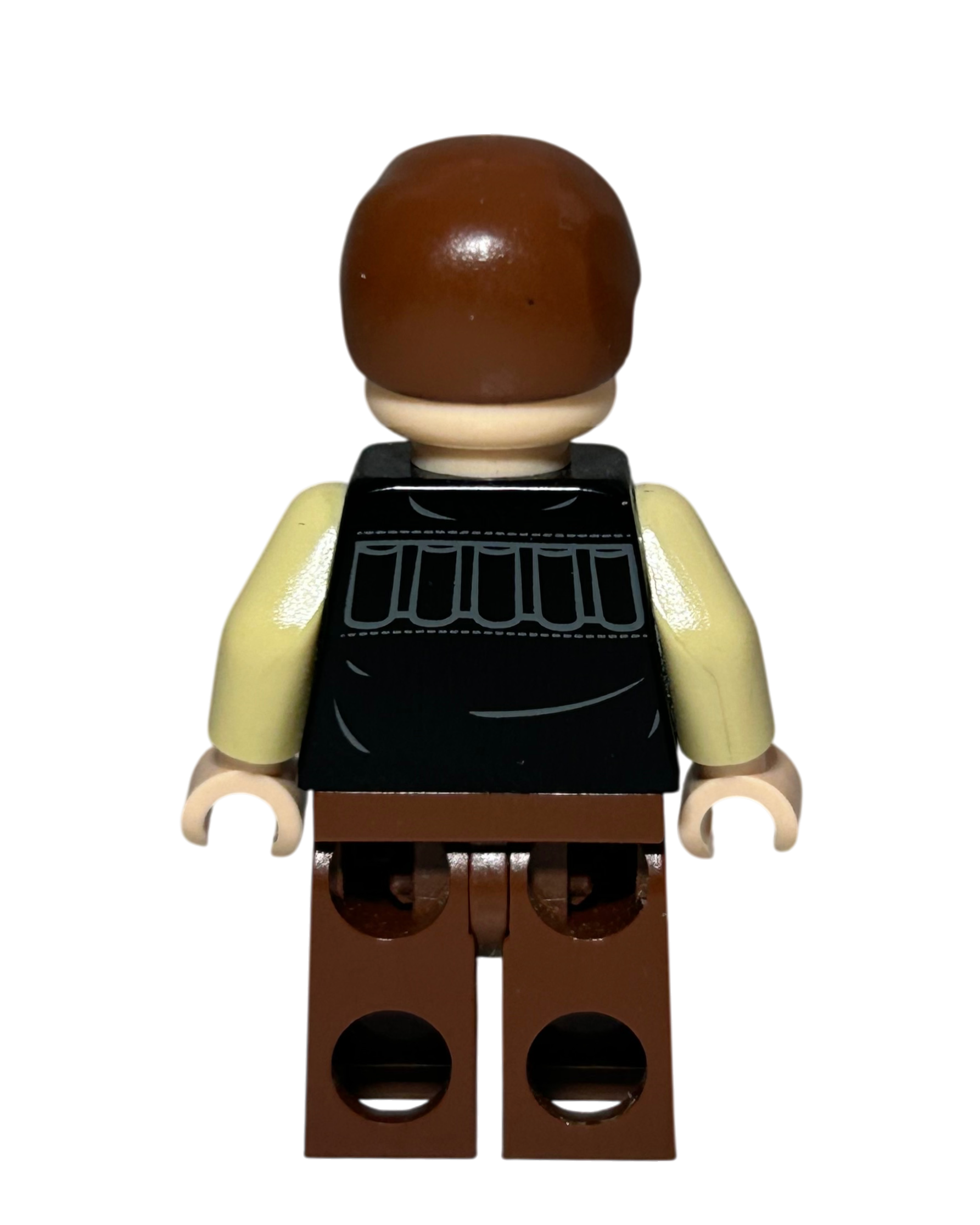 Han Solo SW0451 LEGO Star Wars Minifigur Rückansicht brick2d2
