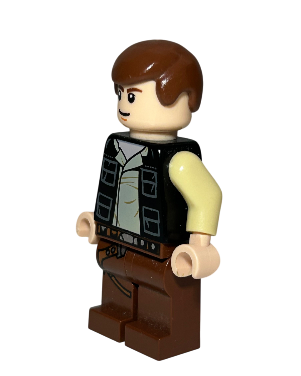 Han Solo SW0451 LEGO Star Wars Minifigur Seitenansicht rechts brick2d2