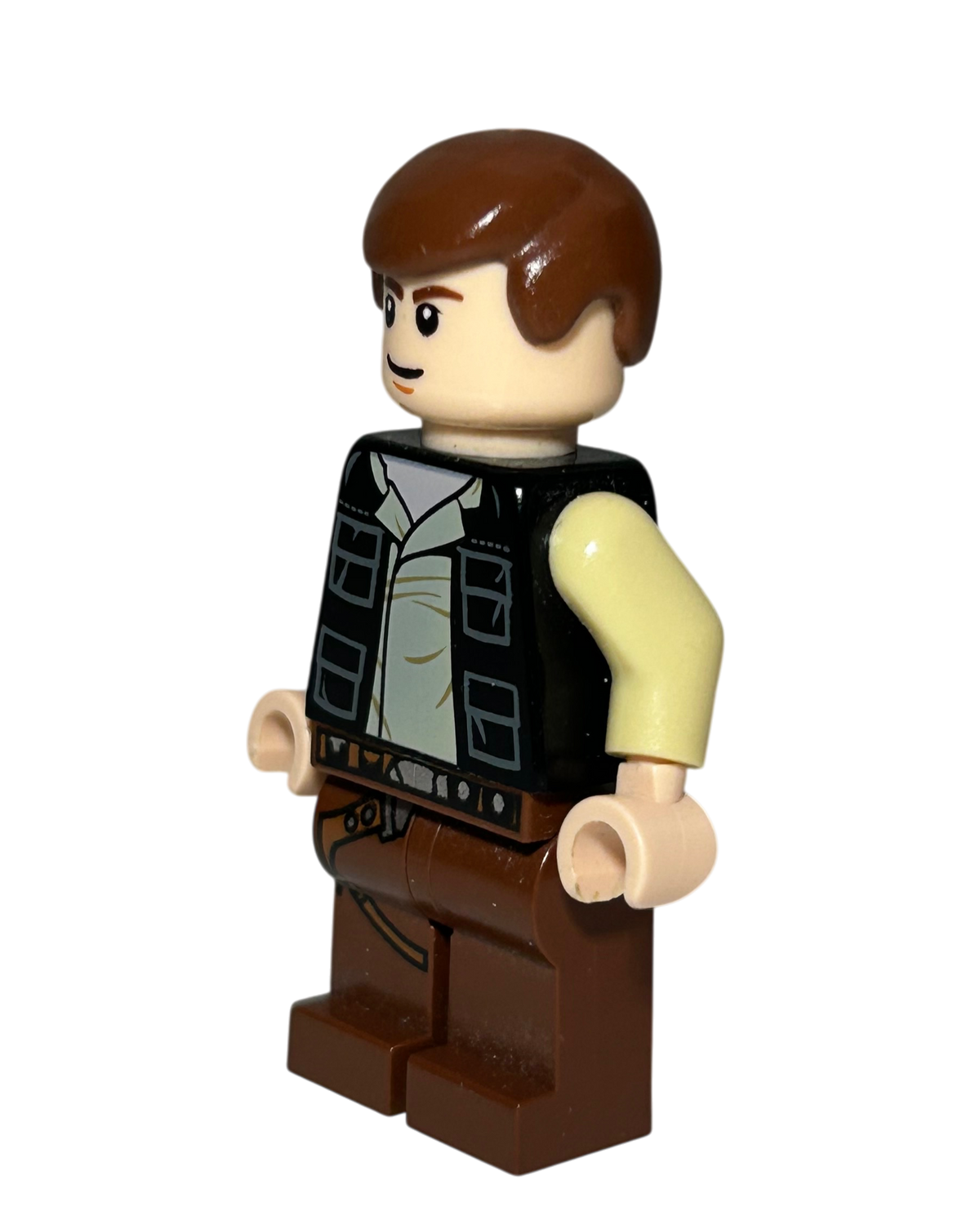 Han Solo SW0451 LEGO Star Wars Minifigur Seitenansicht rechts brick2d2