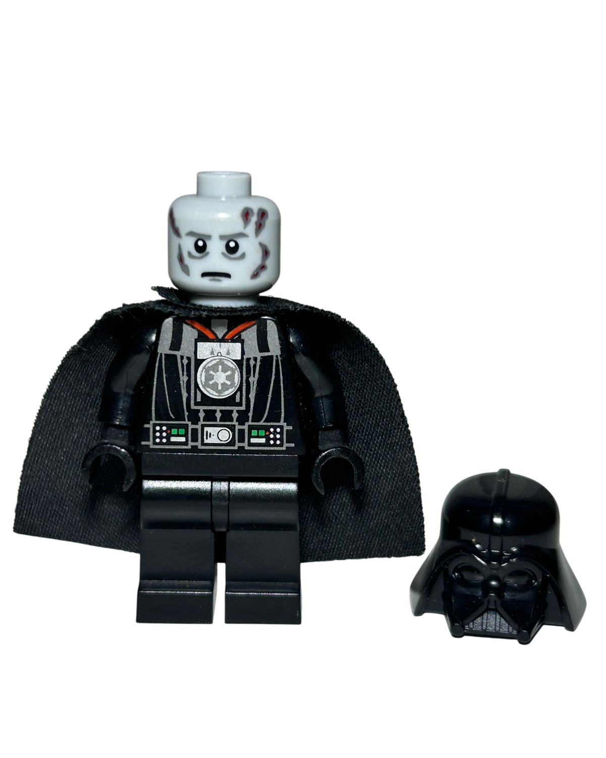 Darth Vader Celebration Outfit SW0464 LEGO Star Wars Minifigur Detailansicht brick2d2