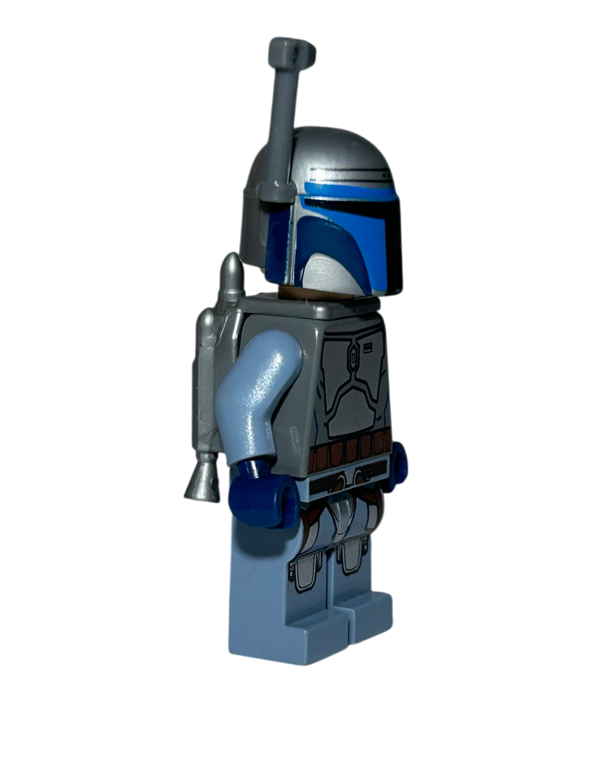 Jango Fett SW0468 LEGO Star Wars Minifigur Seitenansicht 