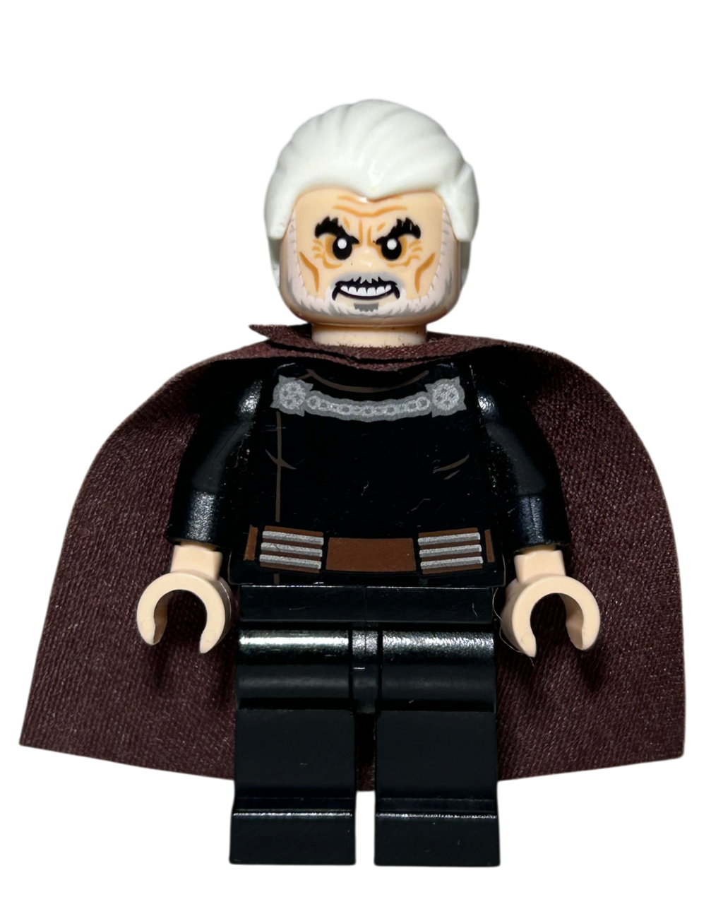 Count Dooku SW0472 LEGO Star Wars Minifigur Detailansicht brick2d2