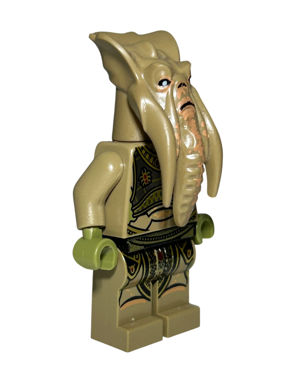 Poggle The Lesser SW0474 LEGO Star Wars Minifigur Seitenansicht links brick2d2