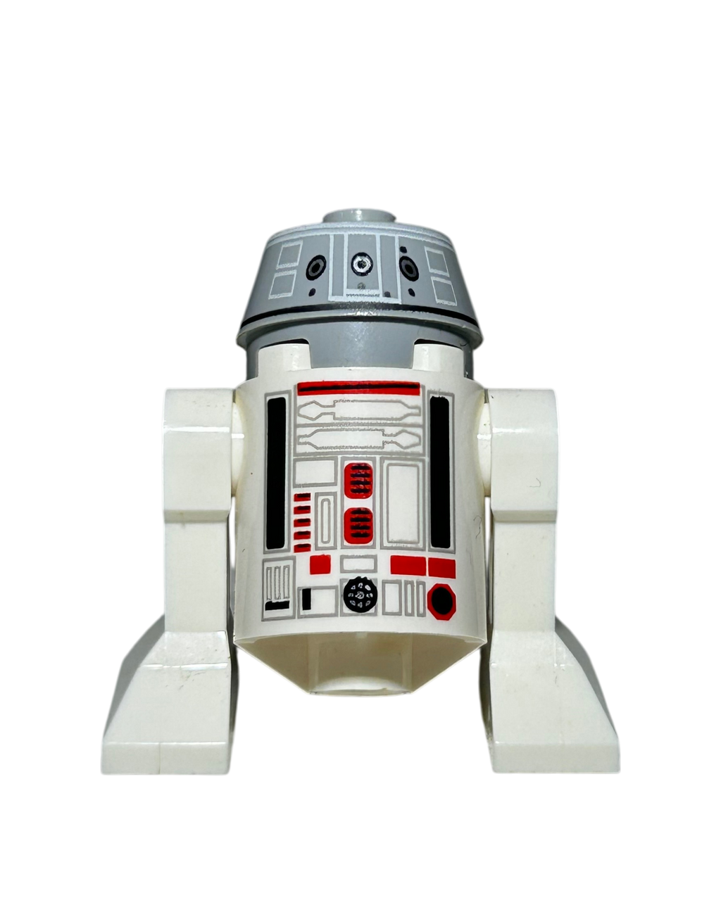 Astromech Droid R4-G0 SW0477 LEGO Star Wars Minifigur Vorderansicht brick2d2