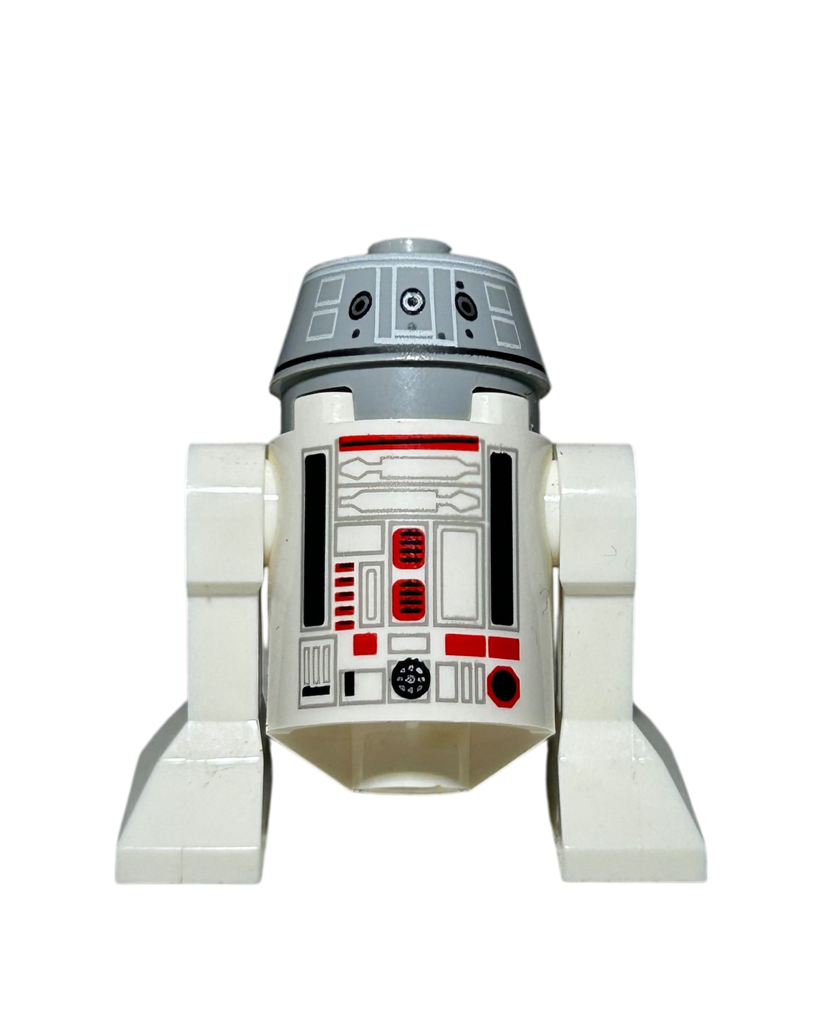 Astromech Droid R4-G0 SW0477 LEGO Star Wars Minifigur Vorderansicht brick2d2