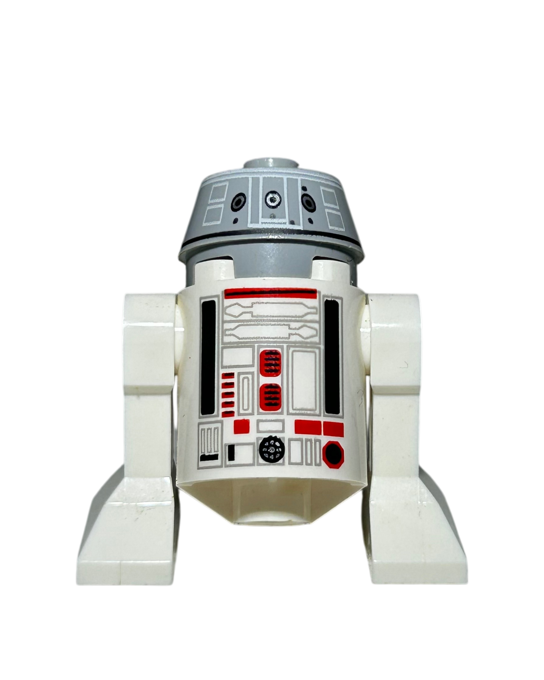 Astromech Droid R4-G0 SW0477 LEGO Star Wars Minifigur Vorderansicht brick2d2