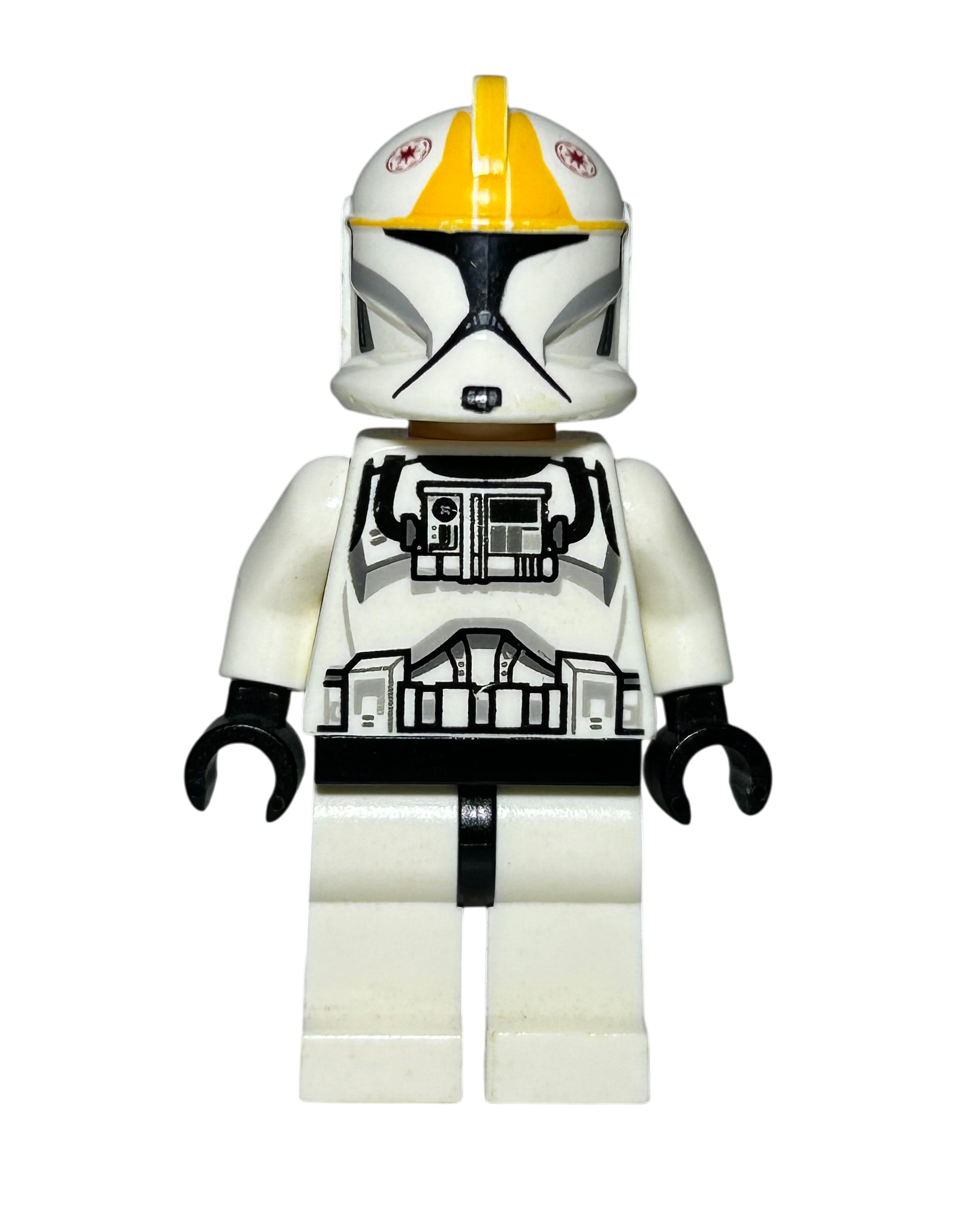 Clone Trooper Pilot Phase 1 SW0491 LEGO Star Wars Minifigur Vorderansicht brick2d2