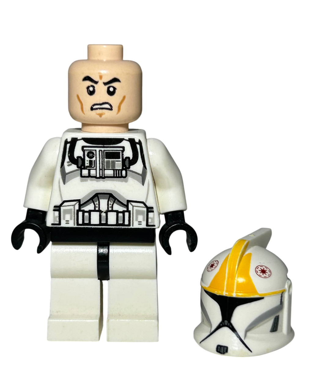 Clone Trooper Pilot Phase 1 SW0491 LEGO Star Wars Minifigur Detailansicht brick2d2
