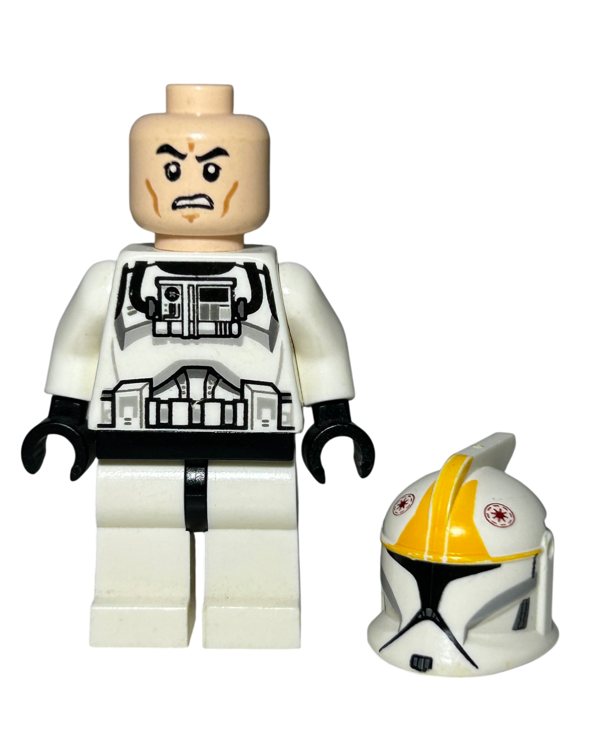 Clone Trooper Pilot Phase 1 SW0491 LEGO Star Wars Minifigur Detailansicht brick2d2