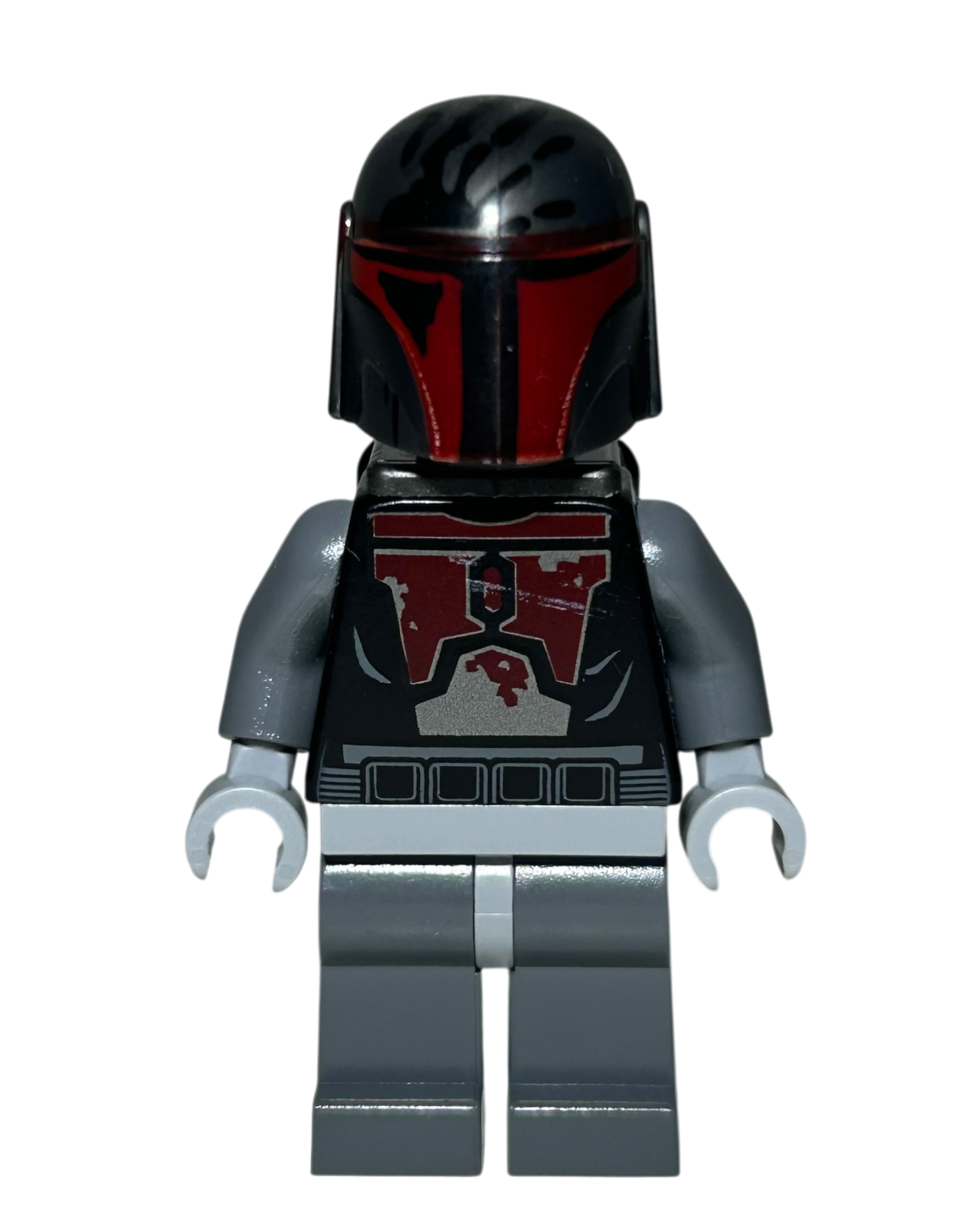 Mandalorian Super Commando SW0494 LEGO Star Wars Minifigur Vorderansicht brick2d2