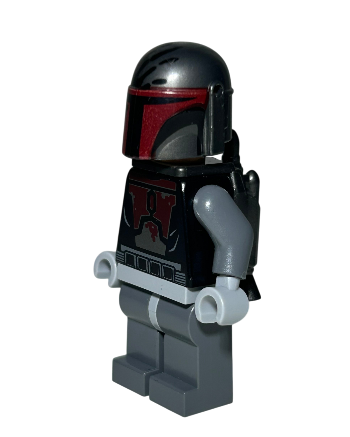 Mandalorian Super Commando SW0495 LEGO Star Wars Minifigur Seitenansicht rechts brick2d2