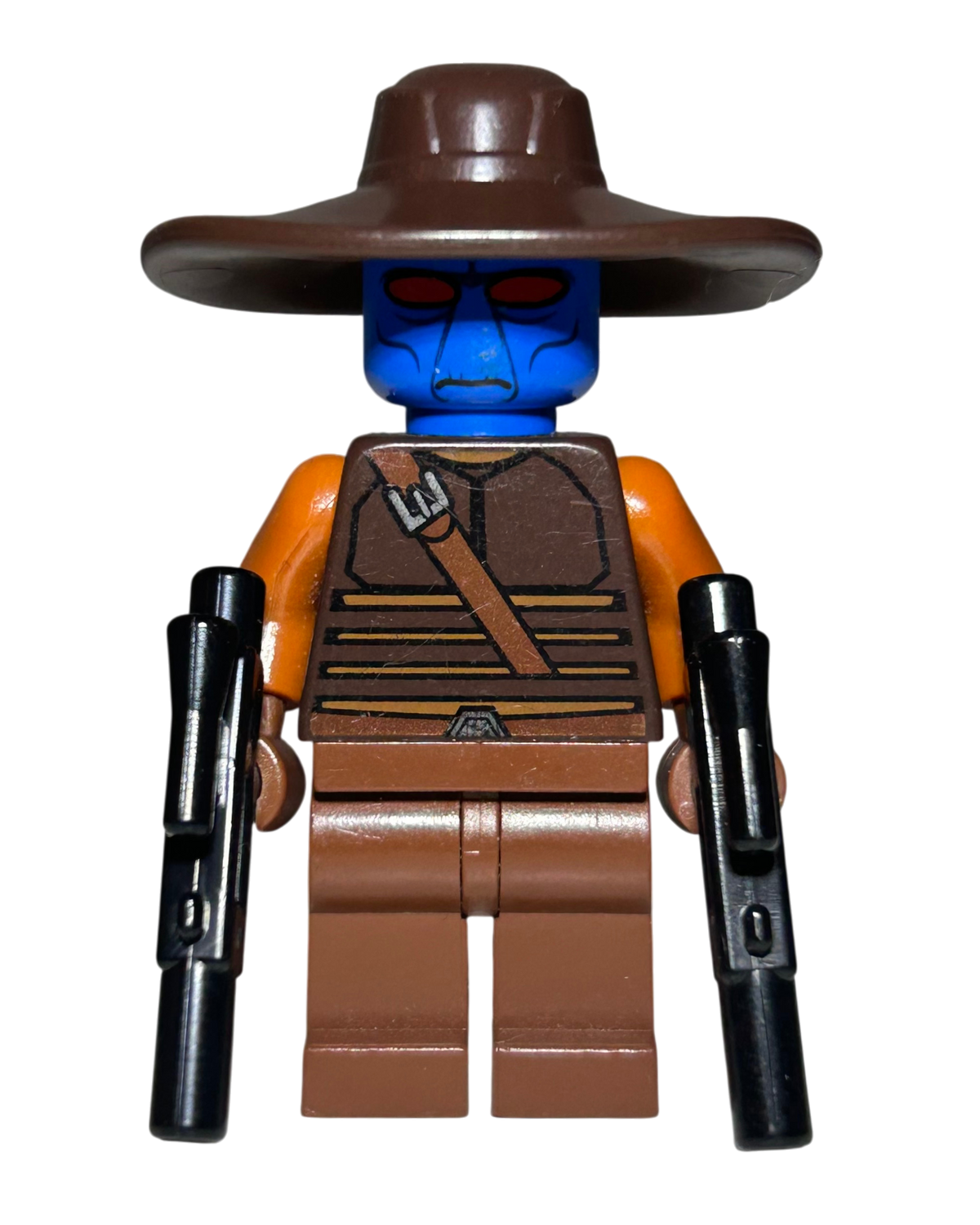 LEGO Star Wars Minifigur Cad Bane SW0497 Vorderansicht brick2d2