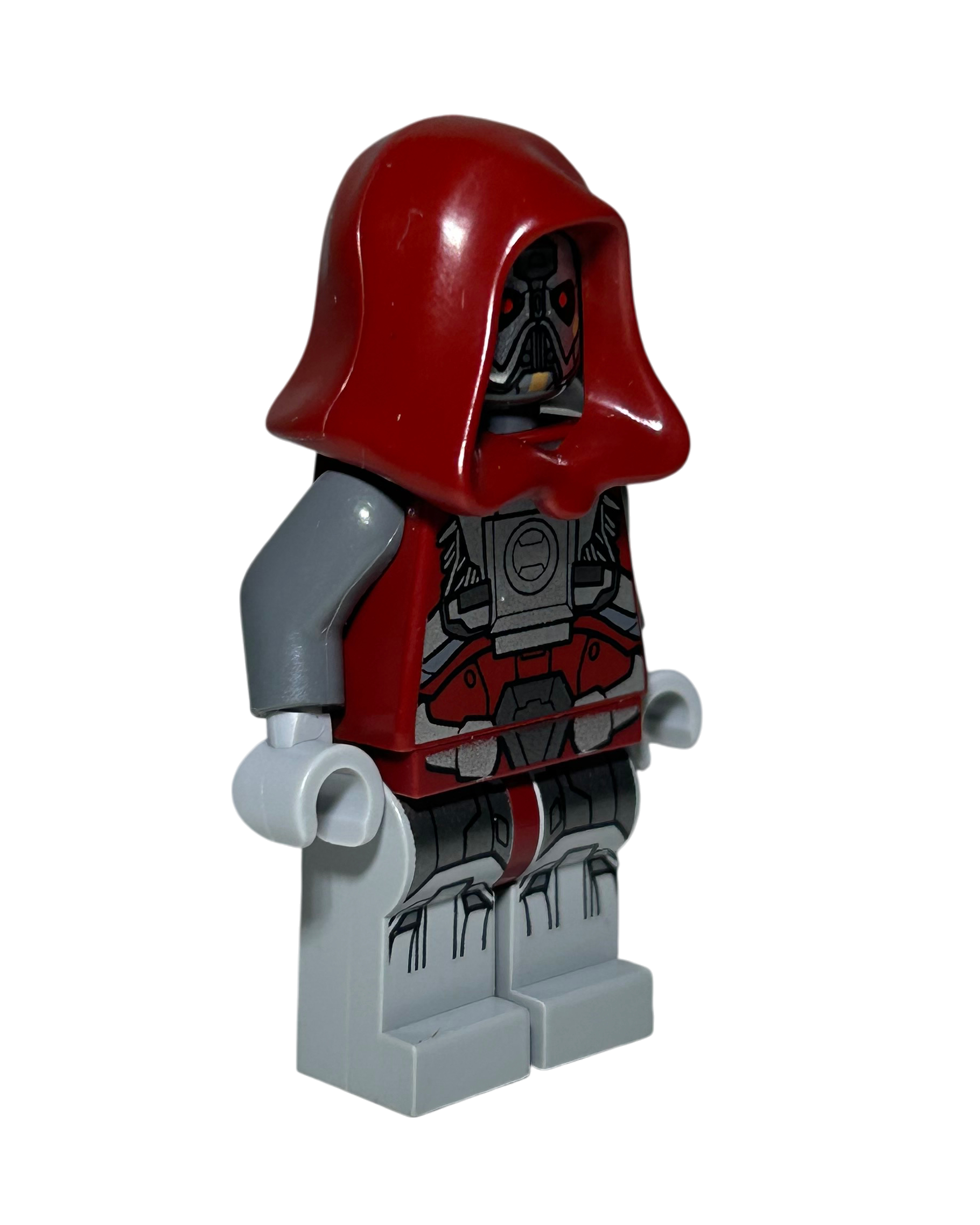 Lego Star Wars Minifigur Sith Warrior SW0499 Seitenansicht links brick2d2
