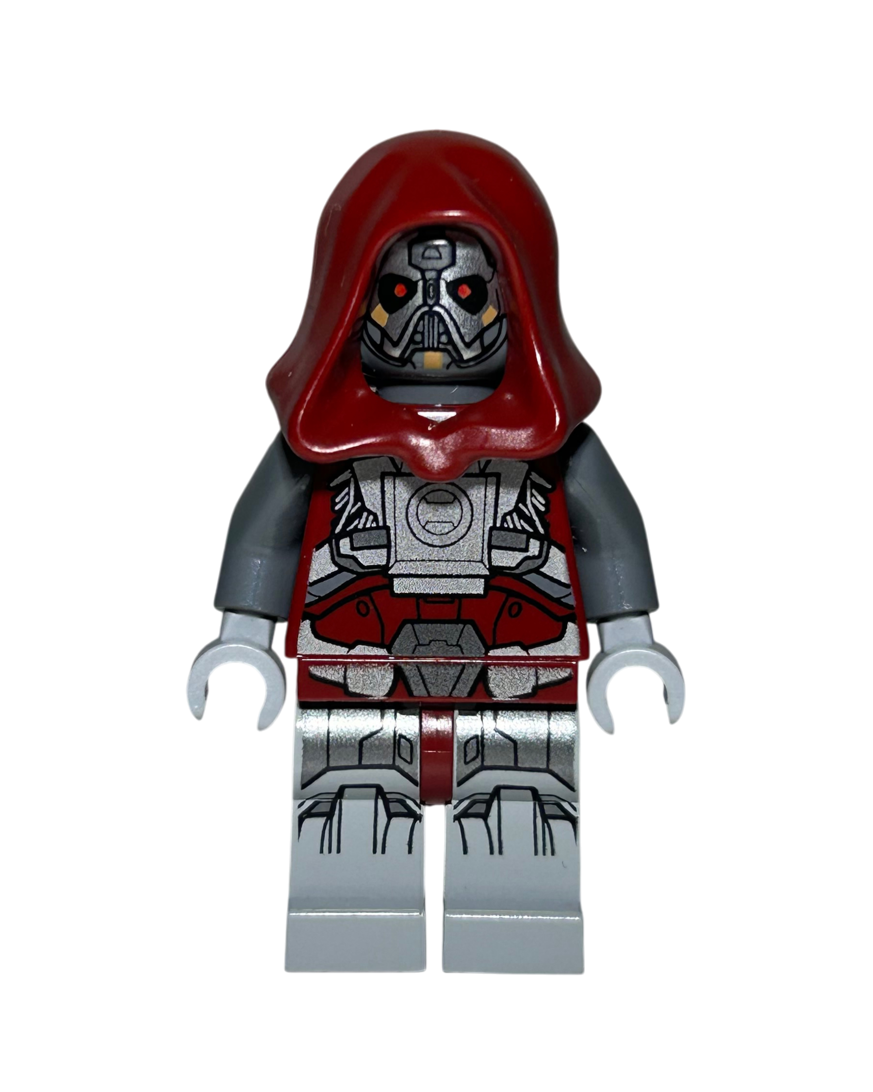 Lego Star Wars Minifigur Sith Warrior SW0499 Vorderansicht brick2d2