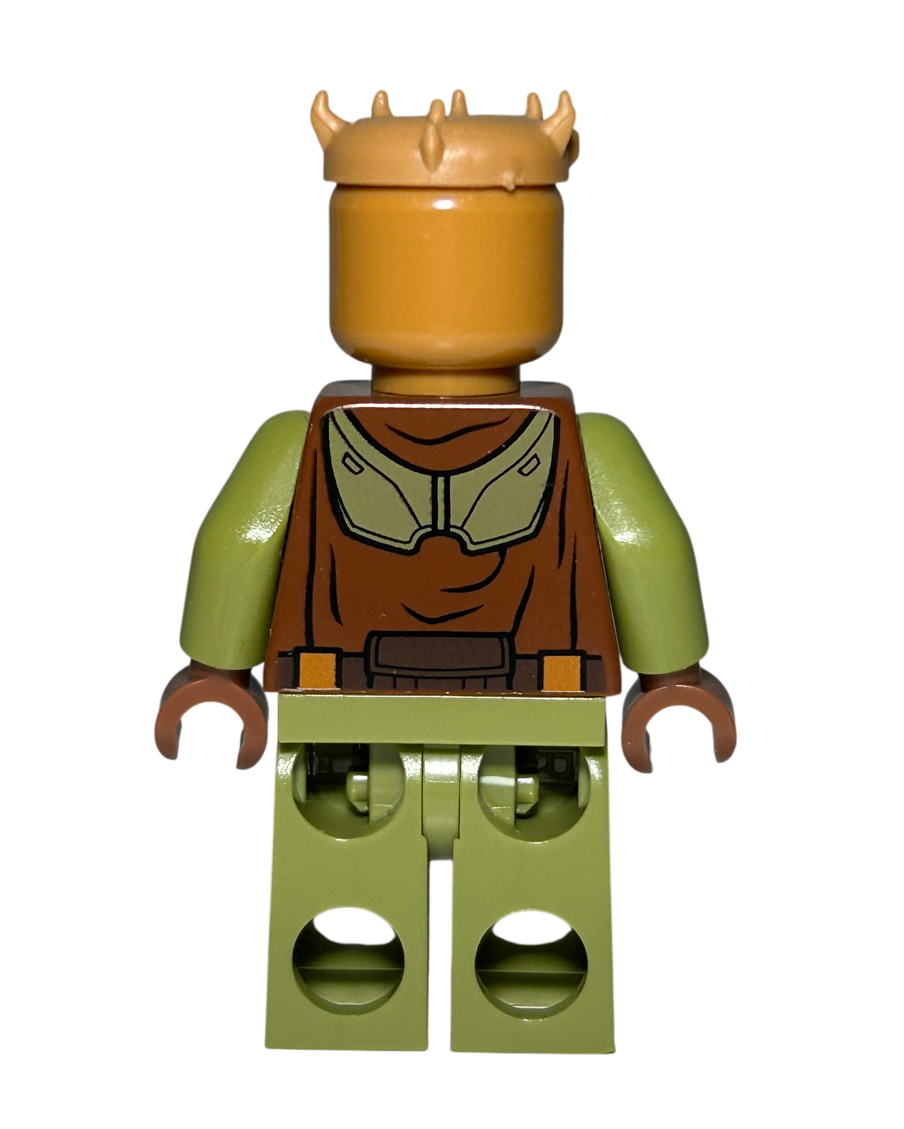 Lego Star Wars Minifigur Jedi Knight Kao Cen Darach SW0500 Rückansicht brick2d2