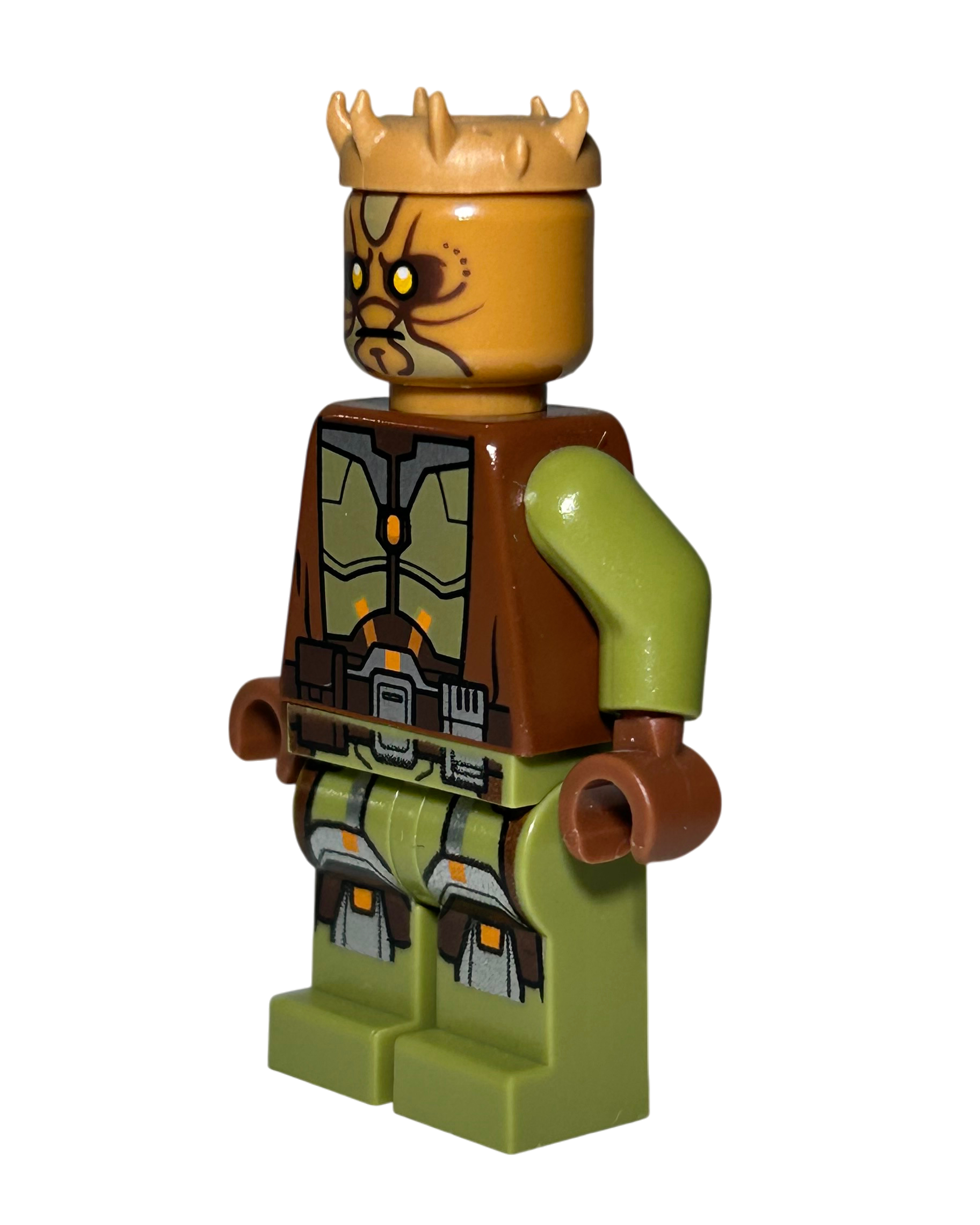 Lego Star Wars Minifigur Jedi Knight Kao Cen Darach SW0500 Seitenansicht rechts brick2d2