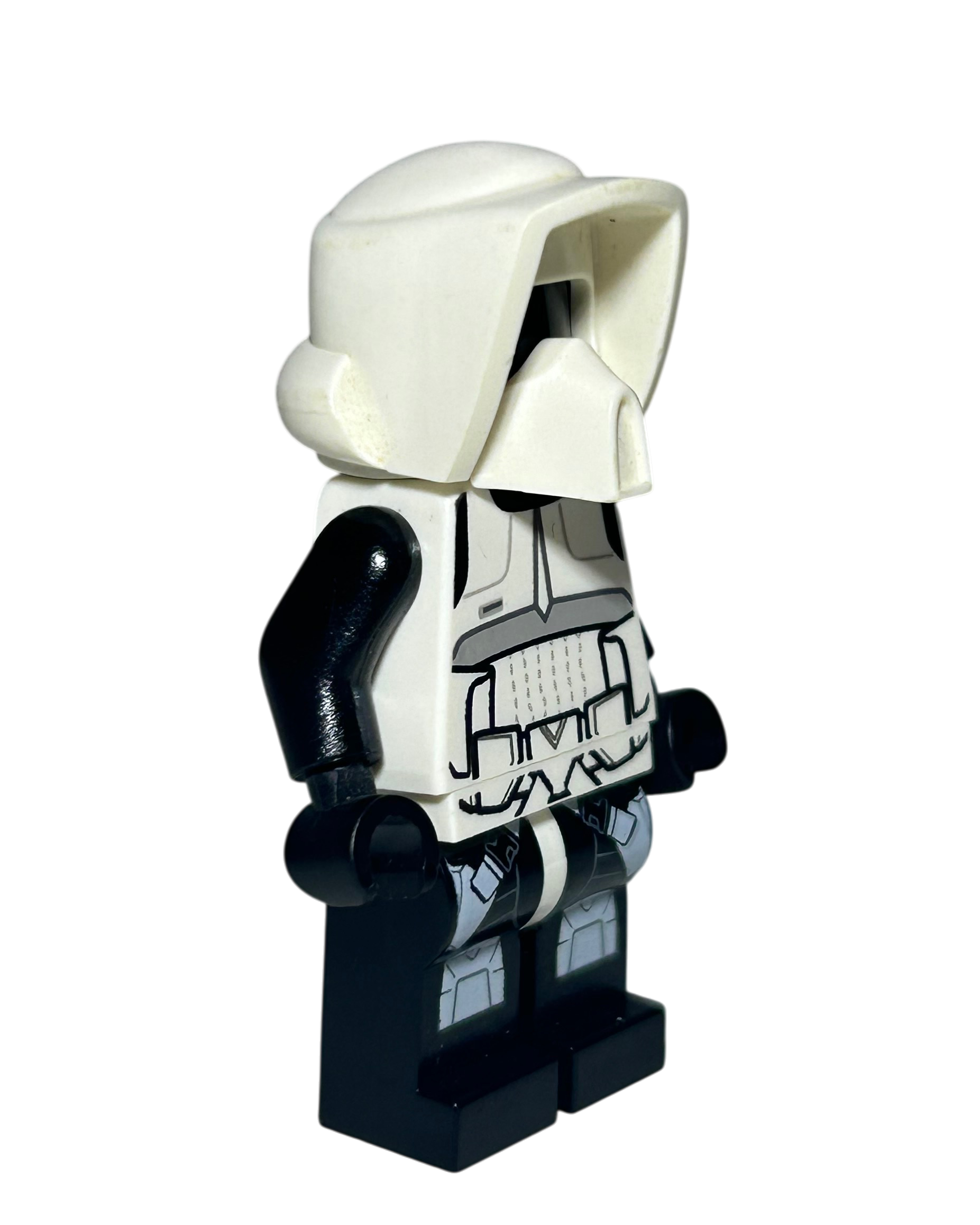 Imperial Scout Trooper SW0505 LEGO Star Wars Minifigur 2013 Seitenansicht links brick2d2