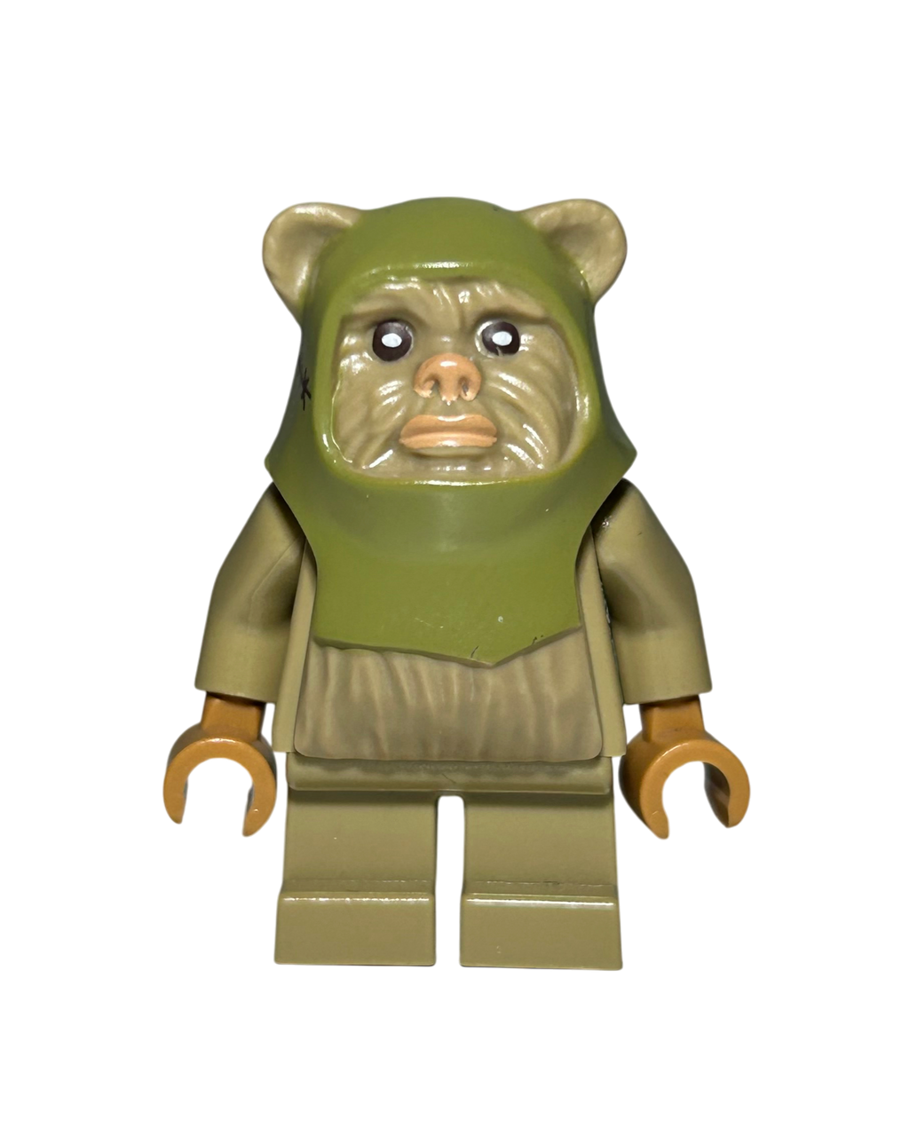 Lego Star Wars Minifigur Ewok Warrior SW0508 Vorderansicht brick2d2