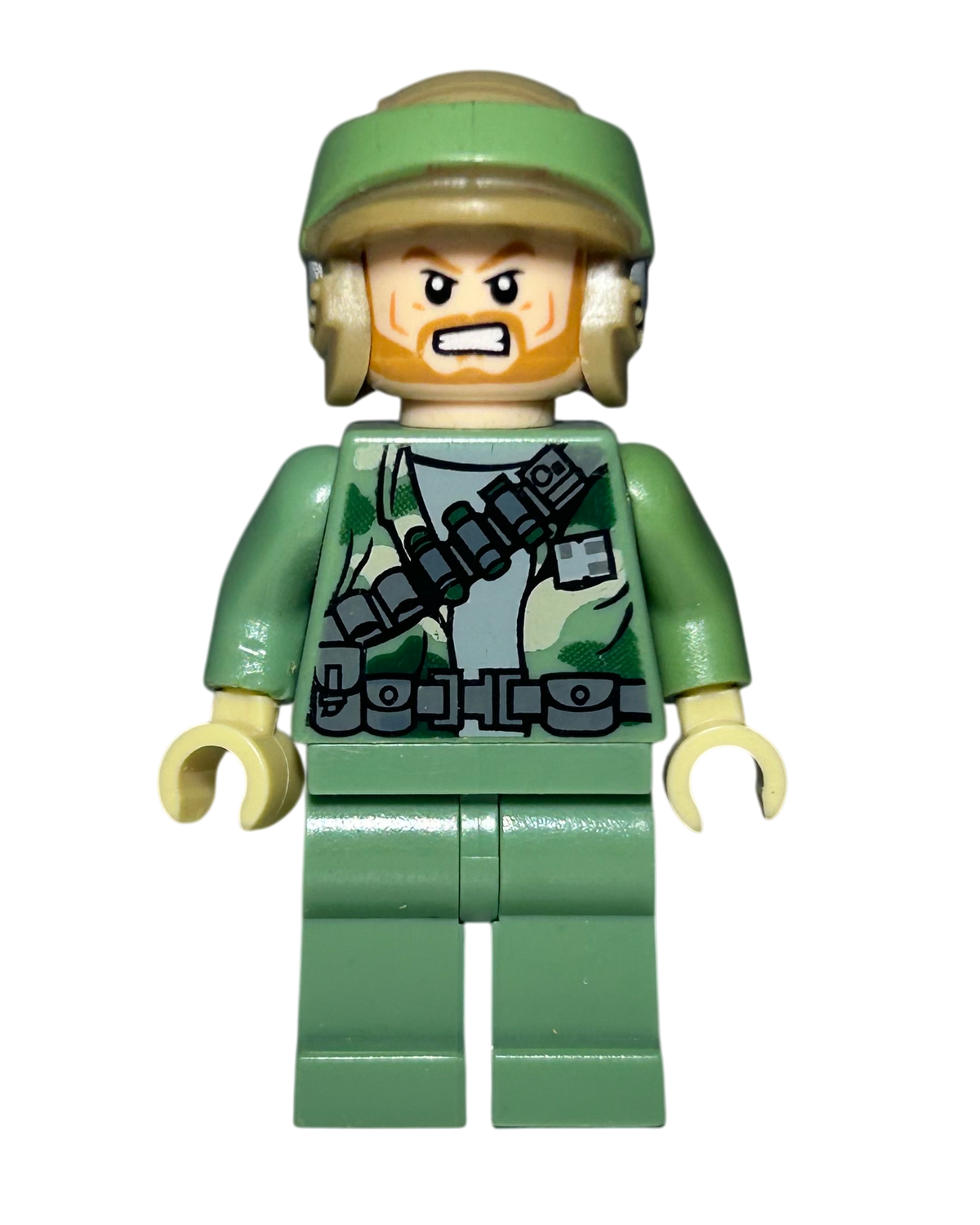LEGO Star Wars Minifigur Endor Rebel Commando SW0511 Vorderansicht – Brick2D2