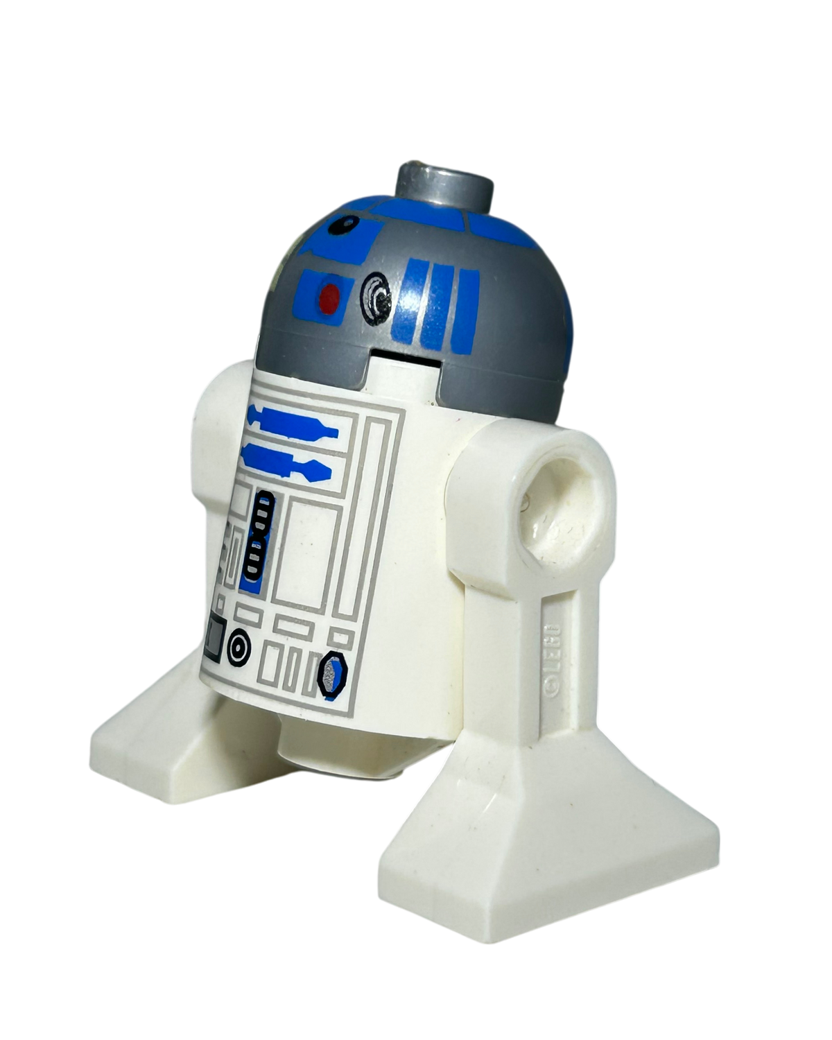R2-D2 Metallic SW0512 LEGO Star Wars Minifigur Seitenansicht rechts brick2d2