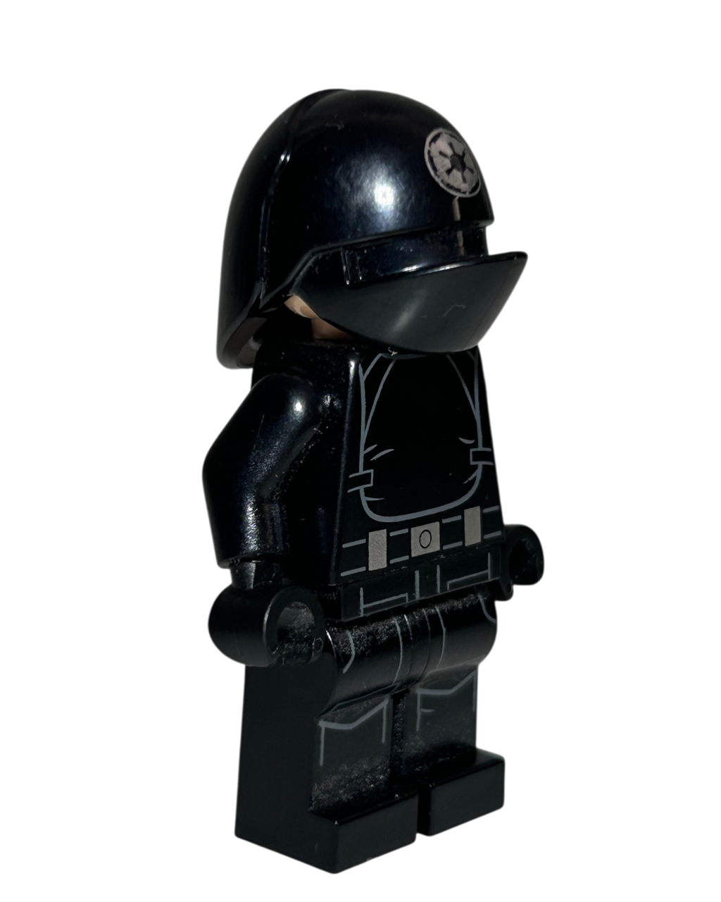 Imperial Gunner Mund offen SW0520 LEGO Star Wars Minifigur Seitenansicht links brick2d2