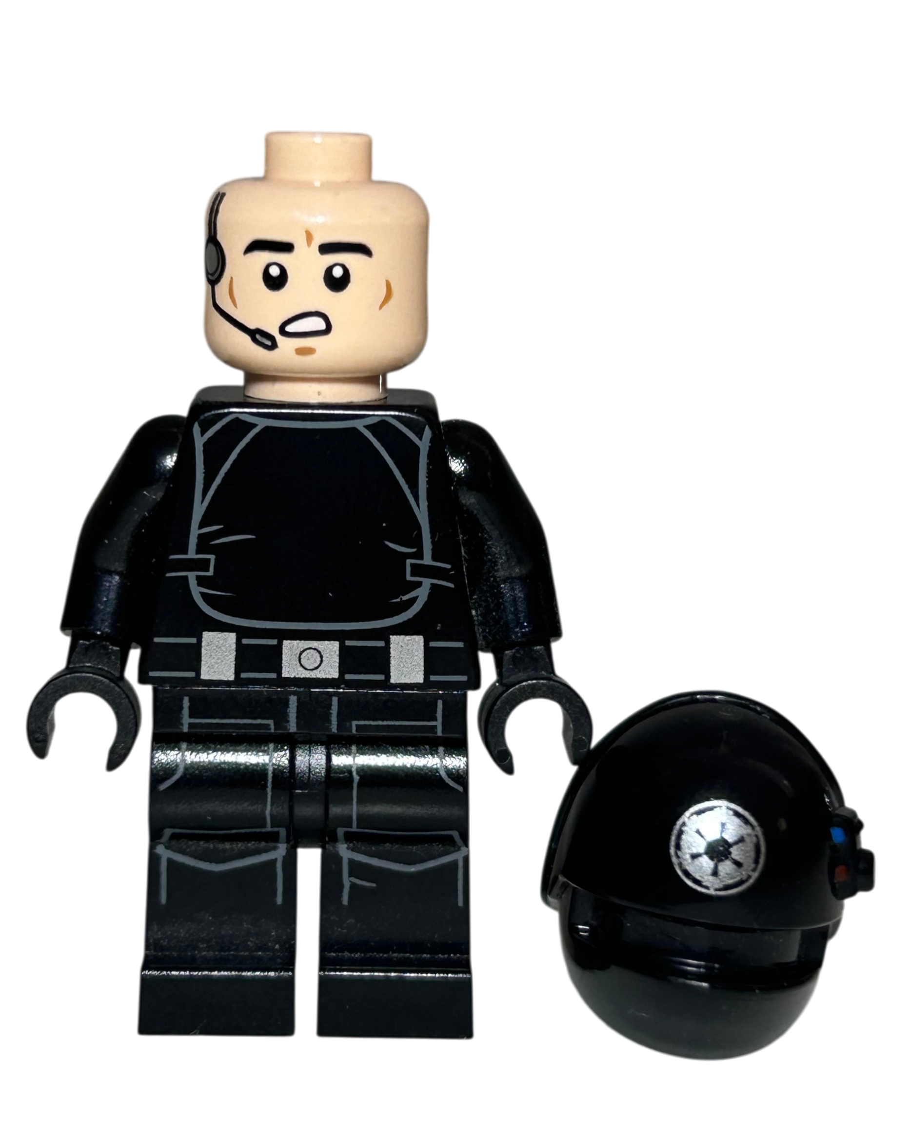 Imperial Gunner Mund offen SW0520 LEGO Star Wars Minifigur Detailansicht brick2d2