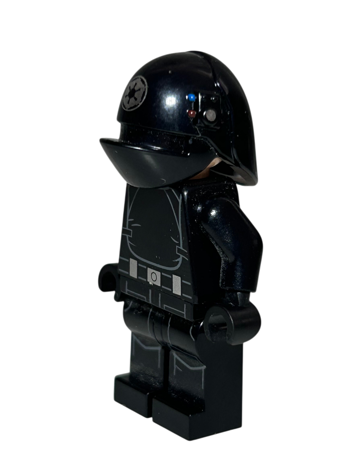 Imperial Gunner Mund offen SW0520 LEGO Star Wars Minifigur Seitenansicht rechts brick2d2