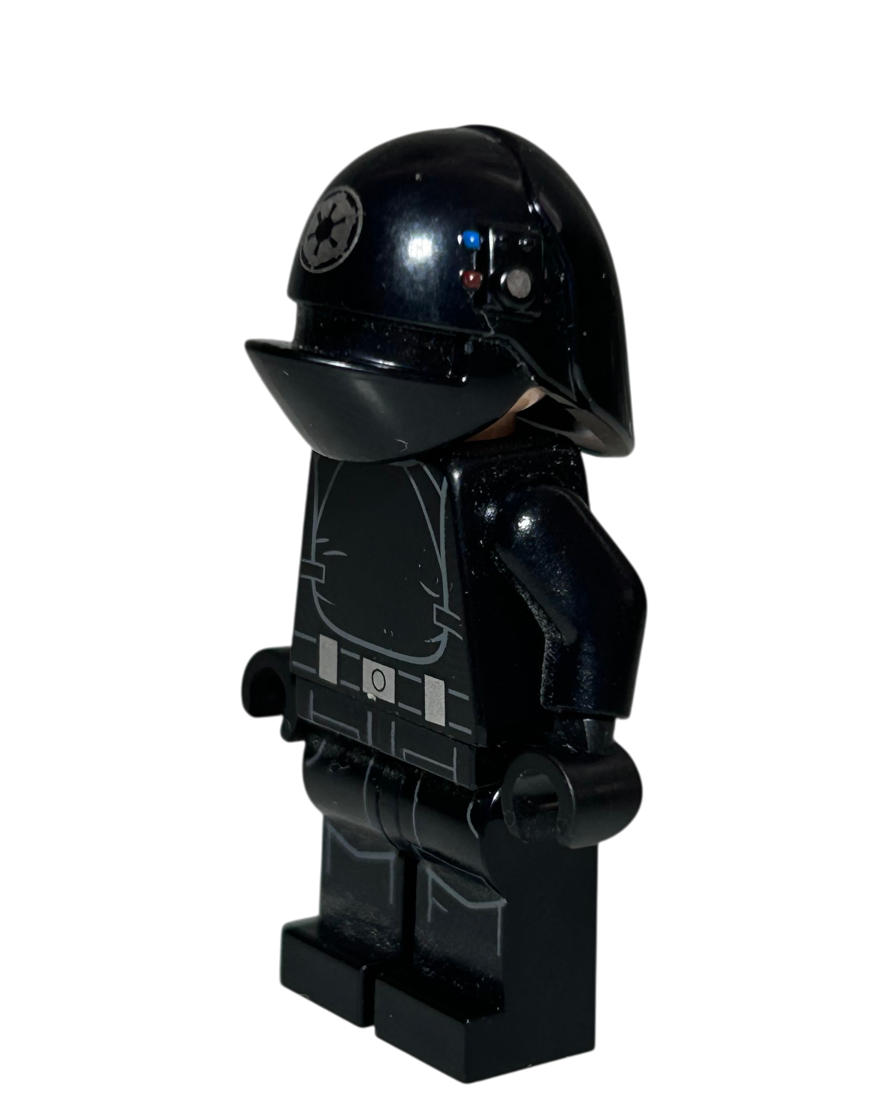 Imperial Gunner Mund offen SW0520 LEGO Star Wars Minifigur Seitenansicht rechts brick2d2