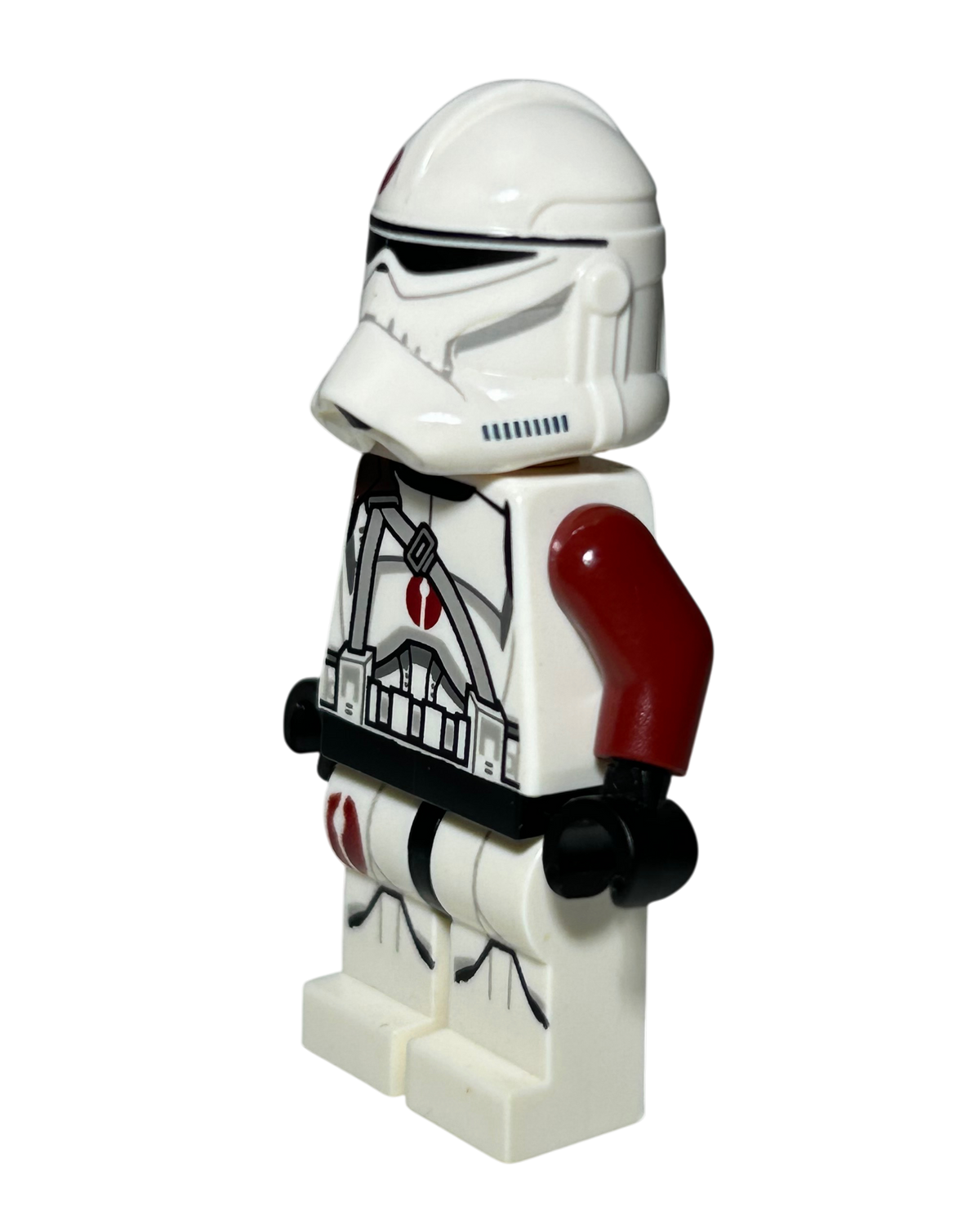 BARC Clone Trooper der 91. SW0524 LEGO Star Wars Minifigur Seitenansicht rechts brick2d2