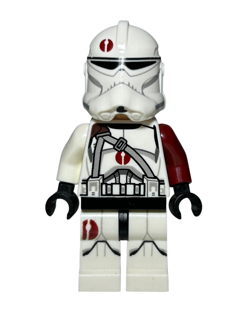 BARC Clone Trooper der 91. SW0524 LEGO Star Wars Minifigur Vorderansicht brick2d2