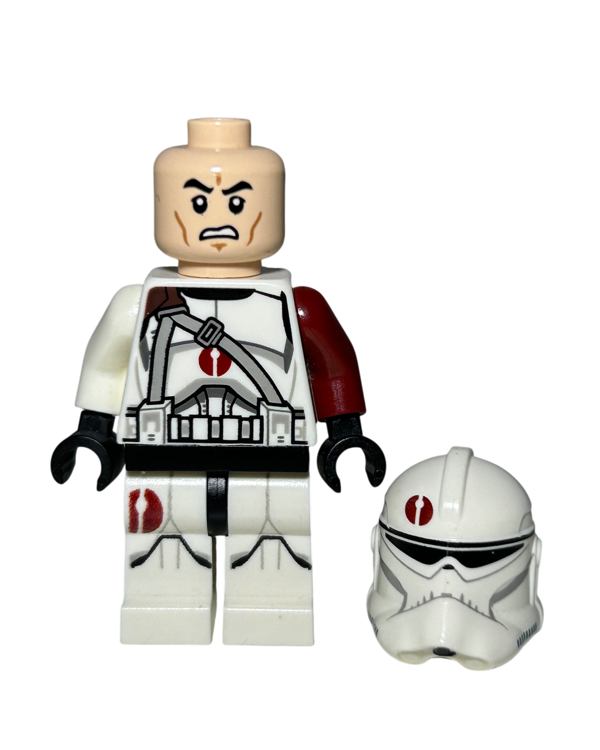 BARC Clone Trooper der 91. SW0524 LEGO Star Wars Minifigur Detailansicht brick2d2