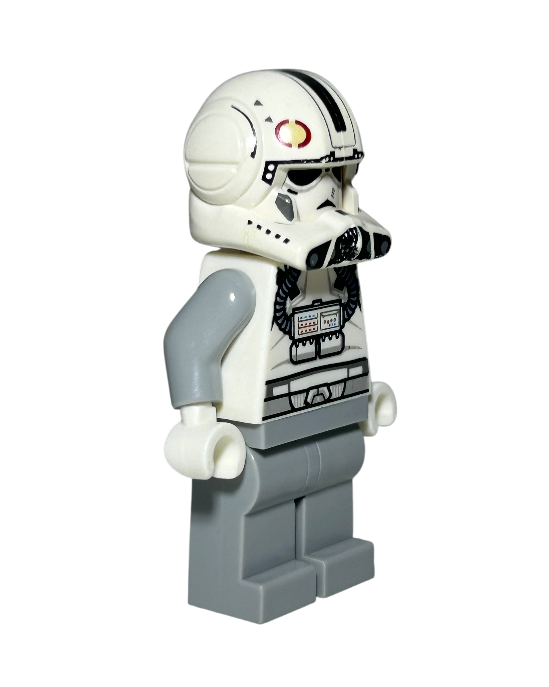 Clone Trooper V-Wing Pilot SW0525 LEGO Star Wars Minifigur Seitenansicht brick2d2