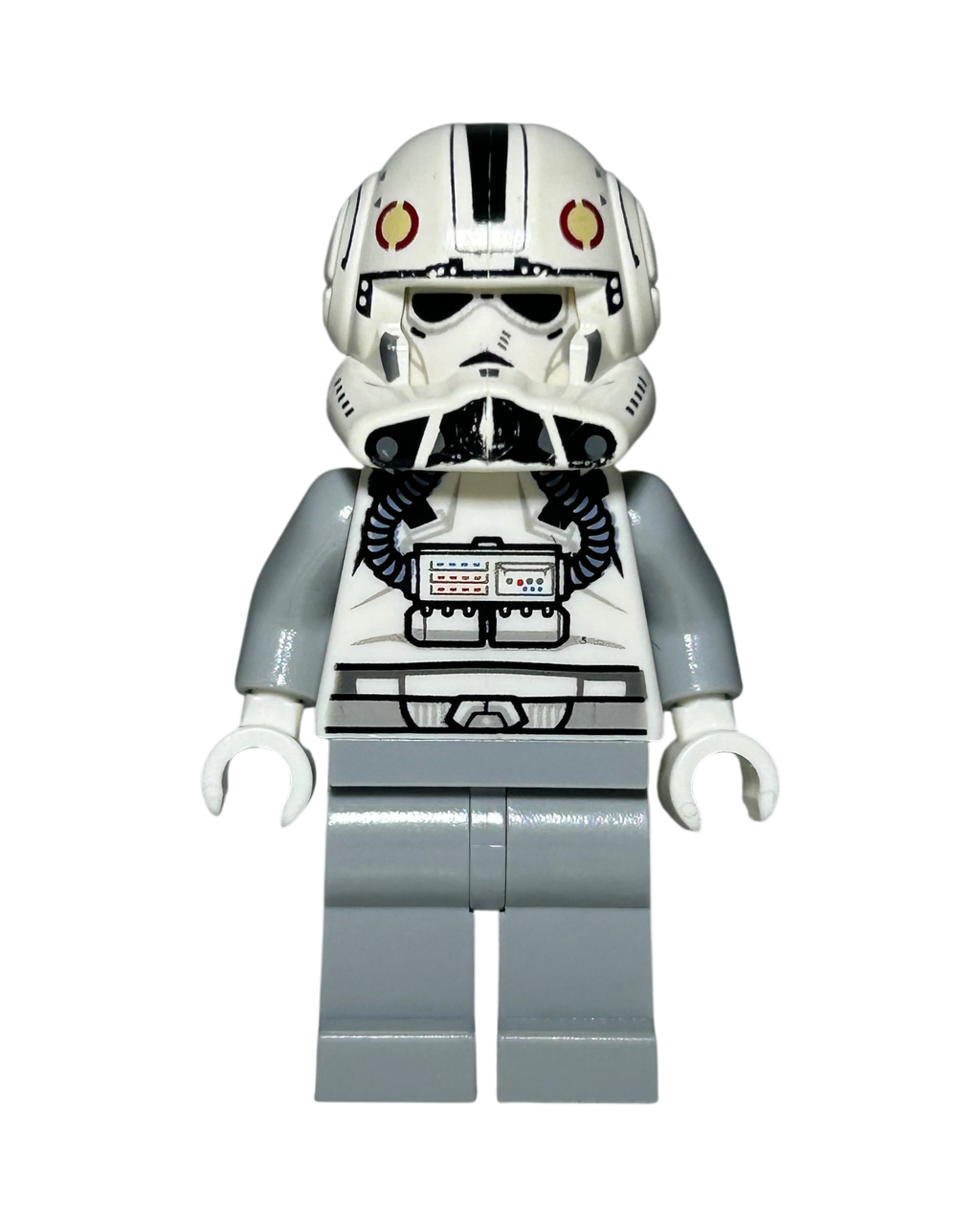 Clone Trooper V-Wing Pilot SW0525 LEGO Star Wars Minifigur Vorderansicht brick2d2