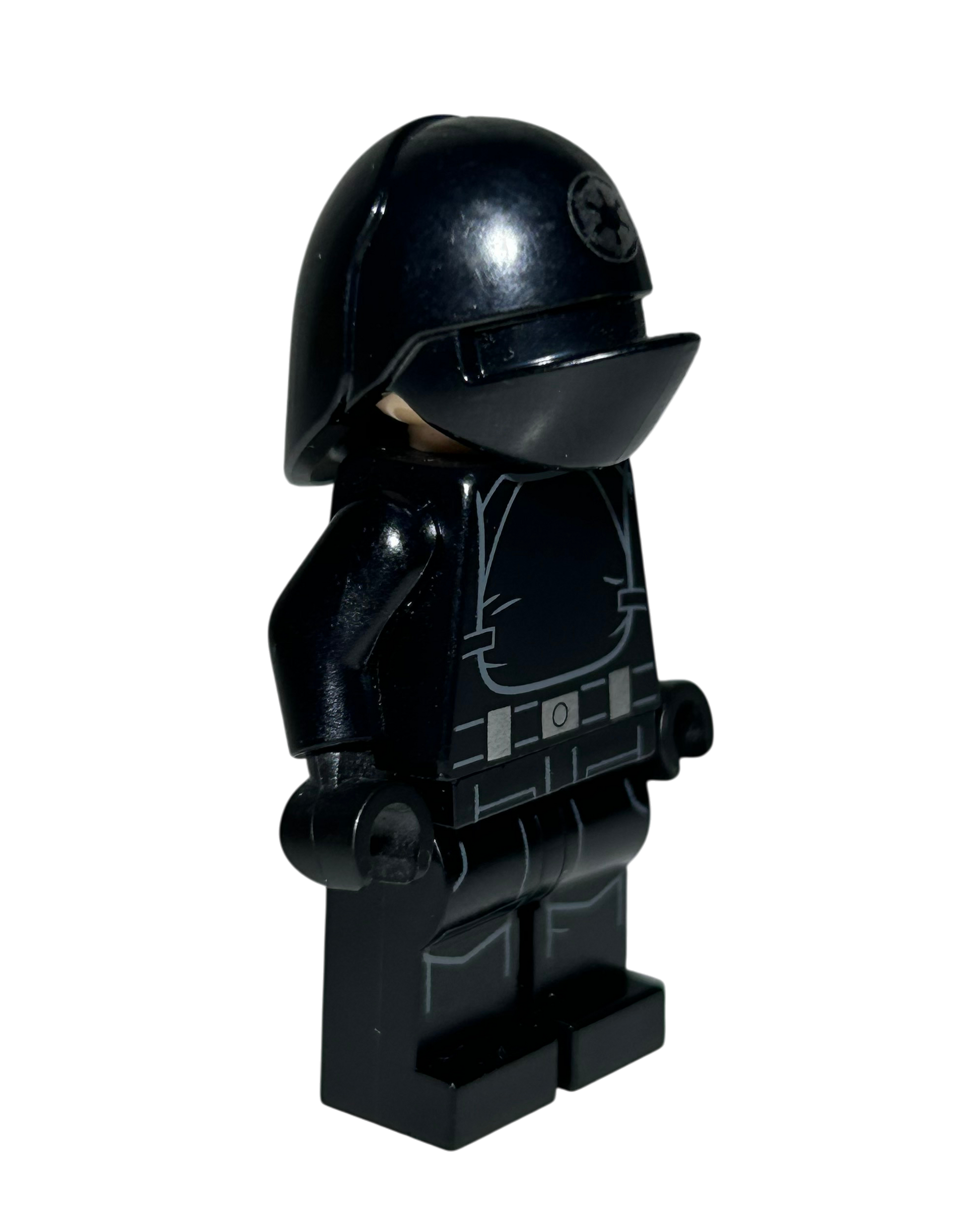 Lego Star Wars Imperial Gunner Mund geschlossen SW0529 Seitenansicht links brick2d2