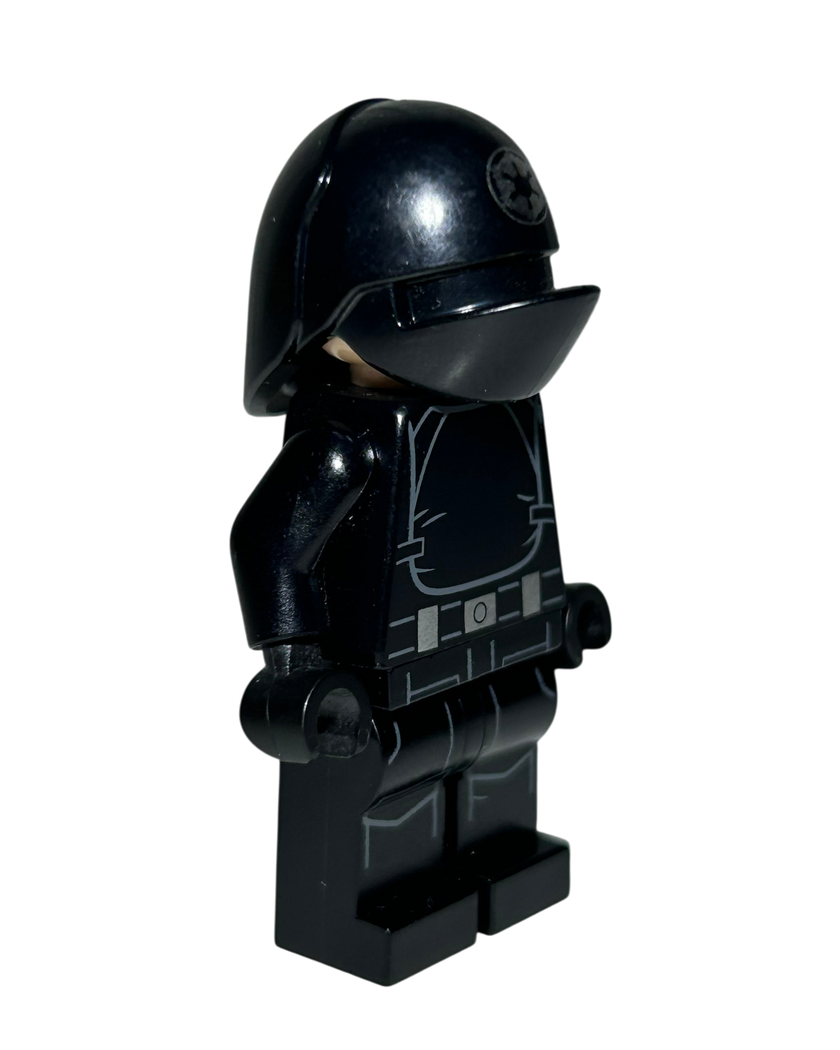 Lego Star Wars Imperial Gunner Mund geschlossen SW0529 Seitenansicht links brick2d2