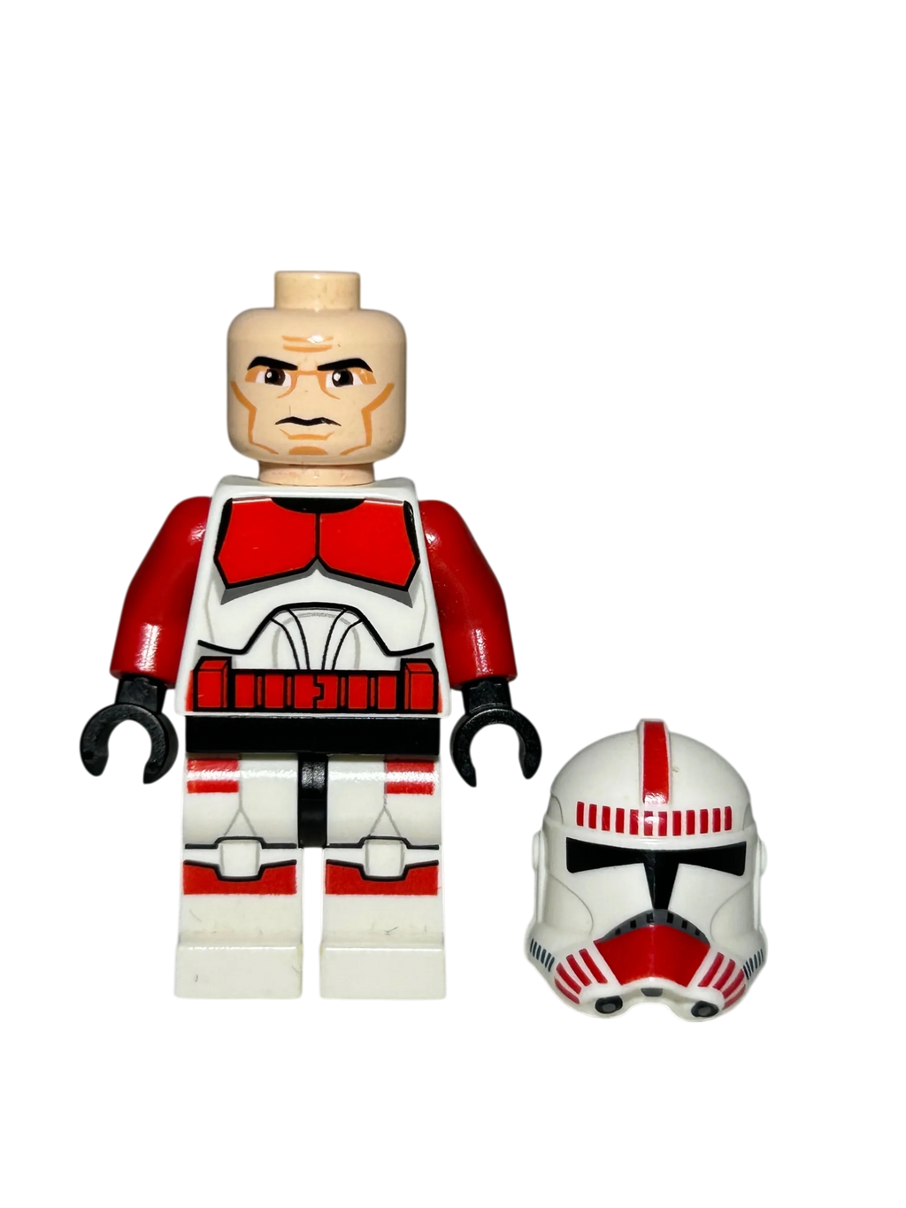 Clone Shock Trooper SW0531 LEGO Star Wars Minifigur Coruscant Guard Detailansicht brick2d2