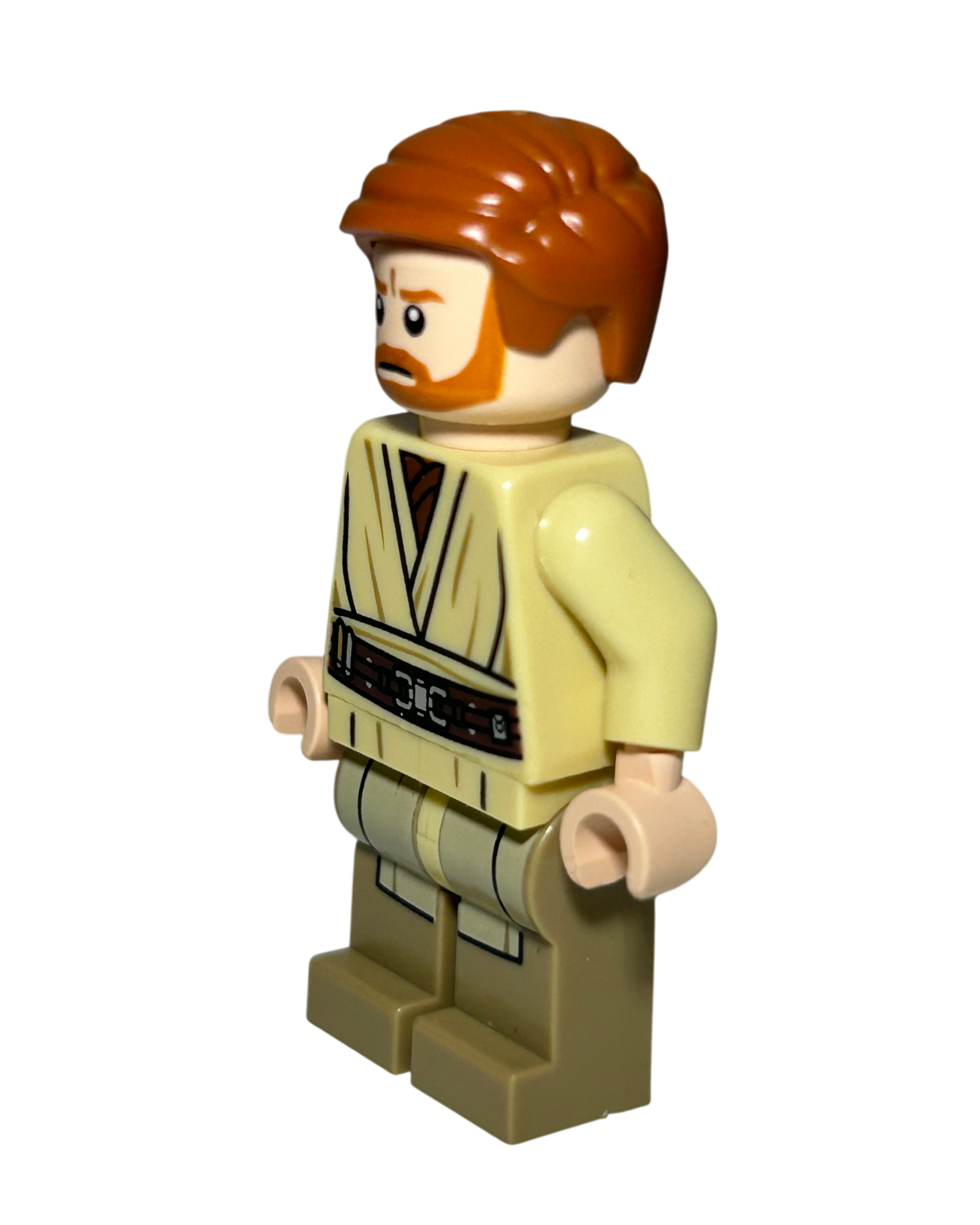 Obi-Wan Kenobi SW0535 LEGO Star Wars Minifigur Seitenansicht rechts brick2d2