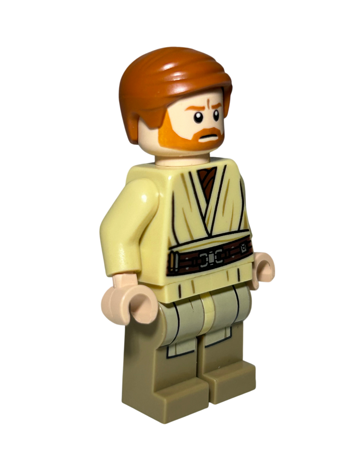 Obi-Wan Kenobi SW0535 LEGO Star Wars Minifigur Seitenansicht links brick2d2