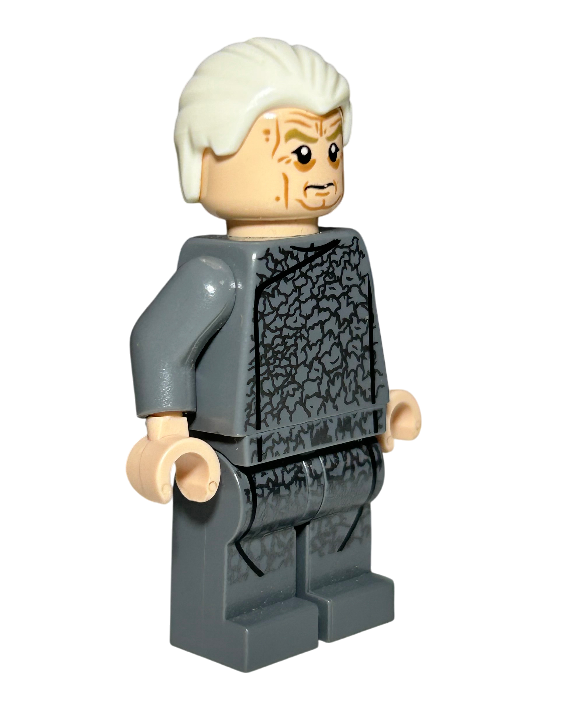 LEGO Star Wars Minifigur Chancellor Palpatine SW0540 Seitenansicht links brick2d2