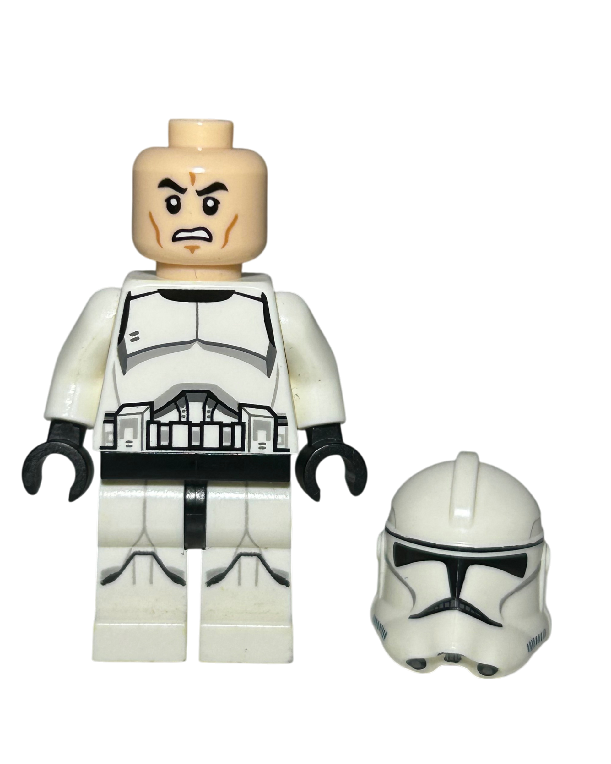 Clone Trooper Phase 2 2014 SW0541 LEGO Star Wars Minifigur Detailansicht brick2d2