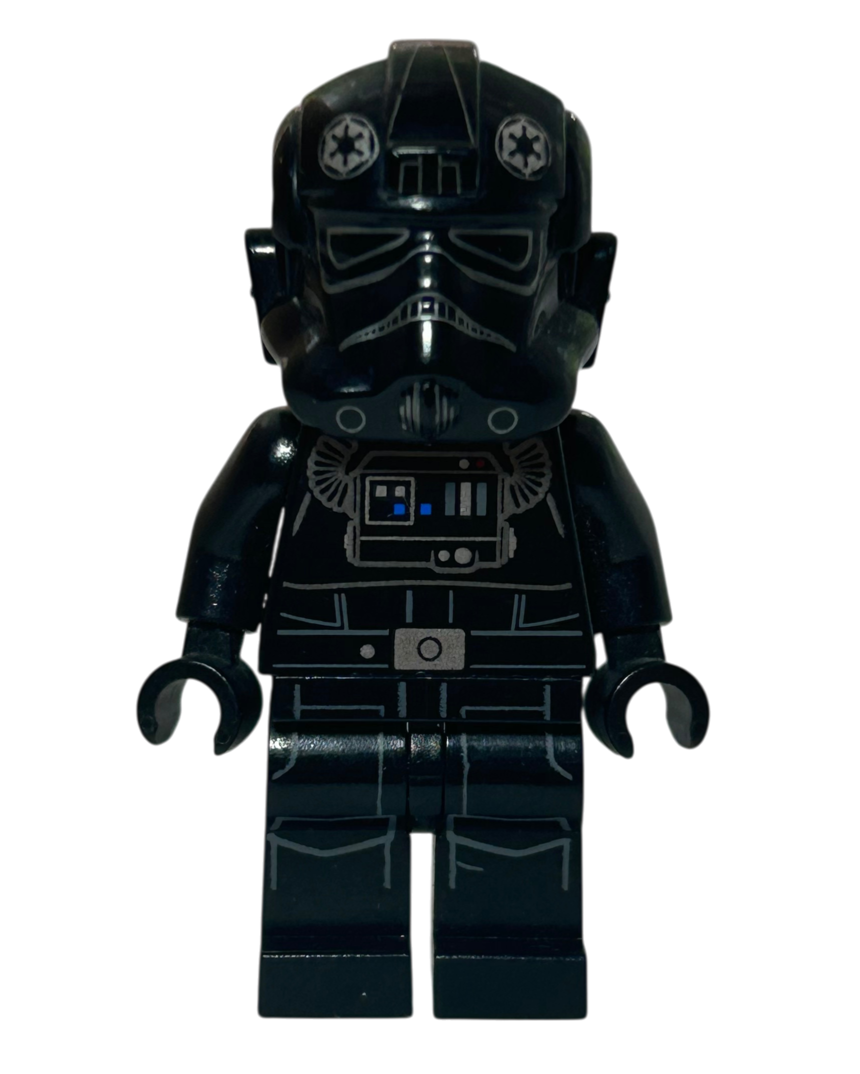 Imperial TIE Fighter Pilot SW0543 LEGO Star Wars Minifigur Vorderansicht