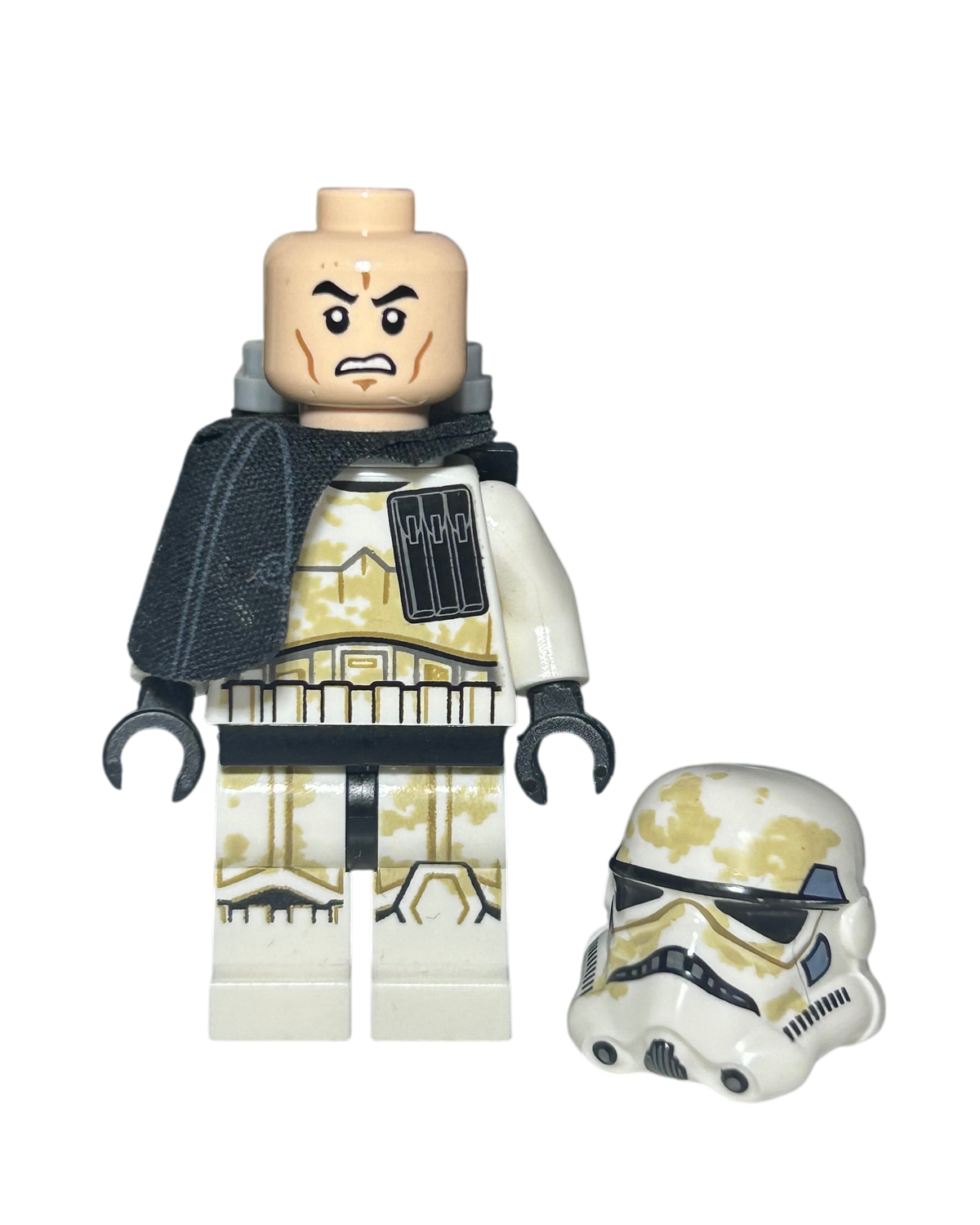 Imperial Sandtrooper SW0548a LEGO Star Wars Minifigur schwarzes Pauldron Detailansicht brick2d2