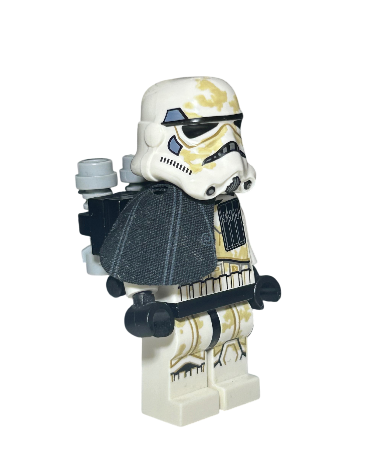 Imperial Sandtrooper SW0548a LEGO Star Wars Minifigur schwarzes Pauldron Seitenansicht links brick2d2