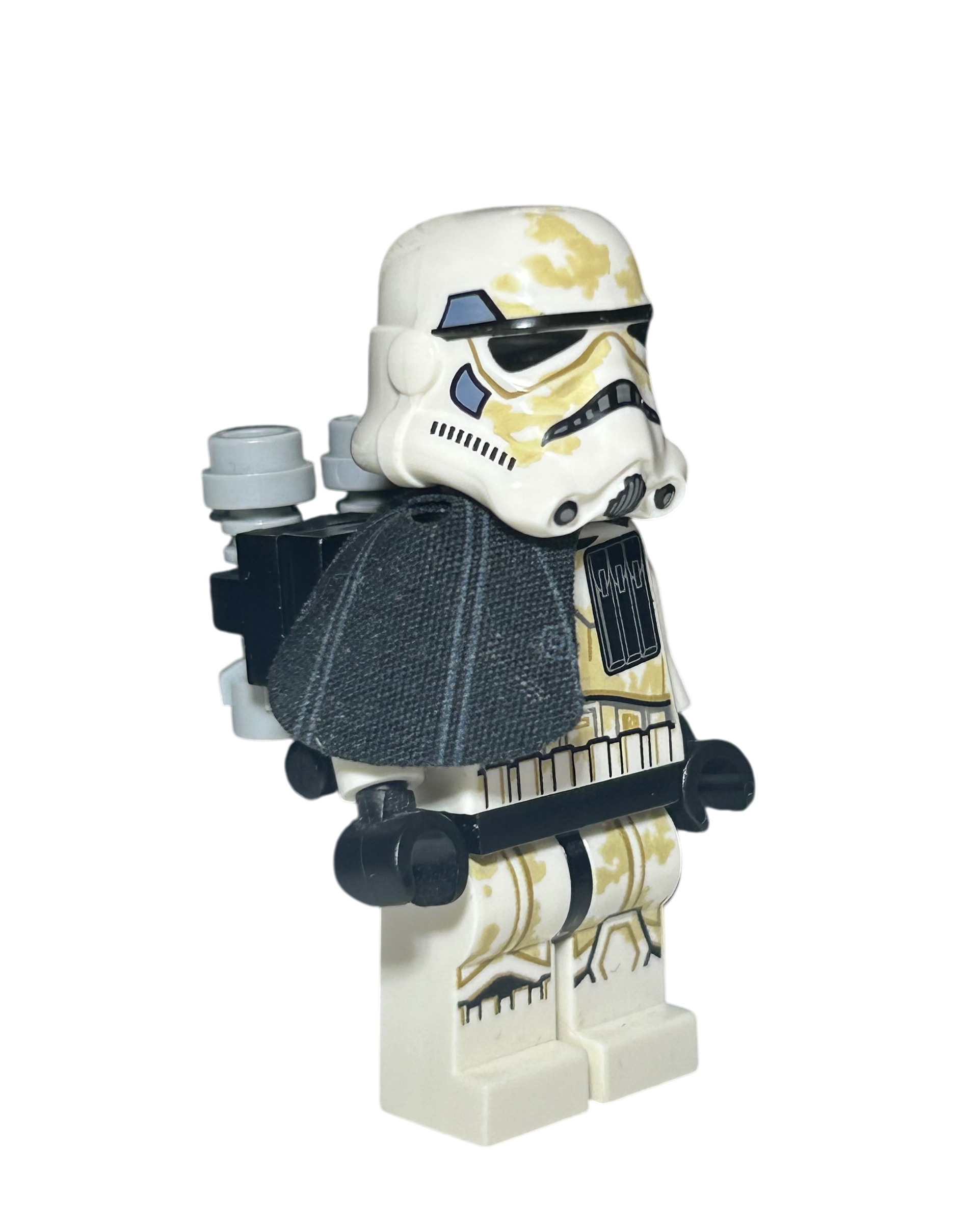 Imperial Sandtrooper SW0548a LEGO Star Wars Minifigur schwarzes Pauldron Seitenansicht links brick2d2