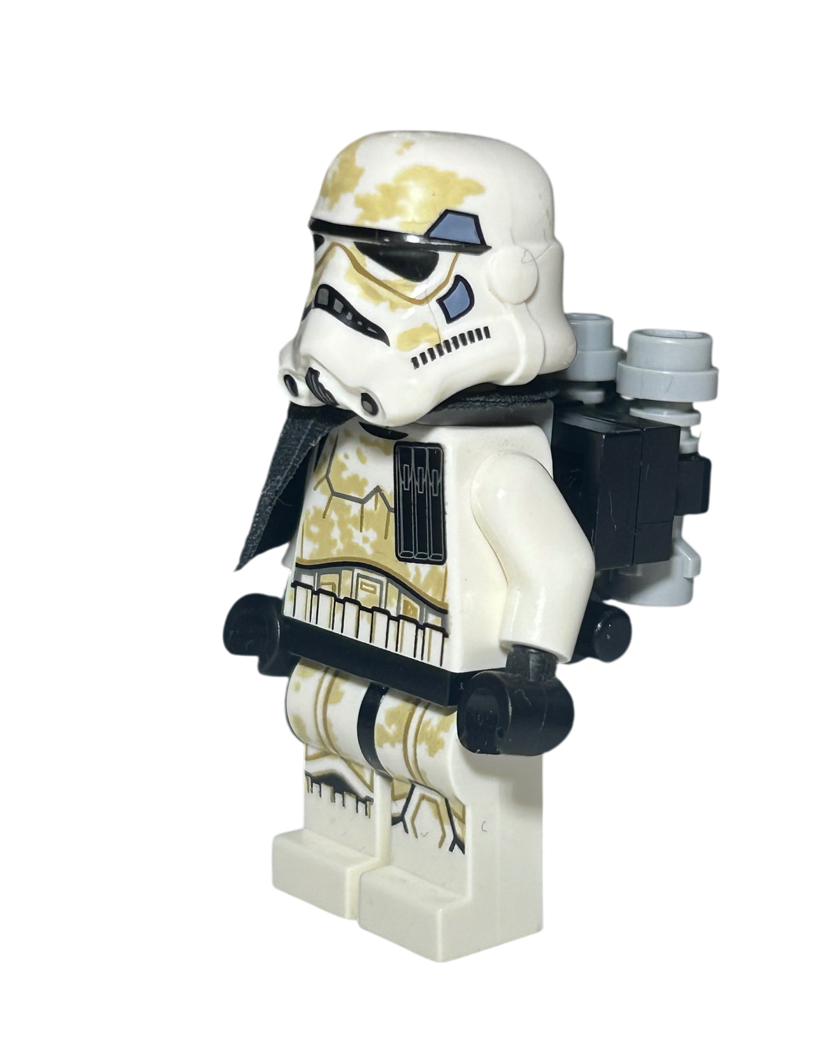 Imperial Sandtrooper SW0548a LEGO Star Wars Minifigur schwarzes Pauldron Seitenansicht rechts brick2d2
