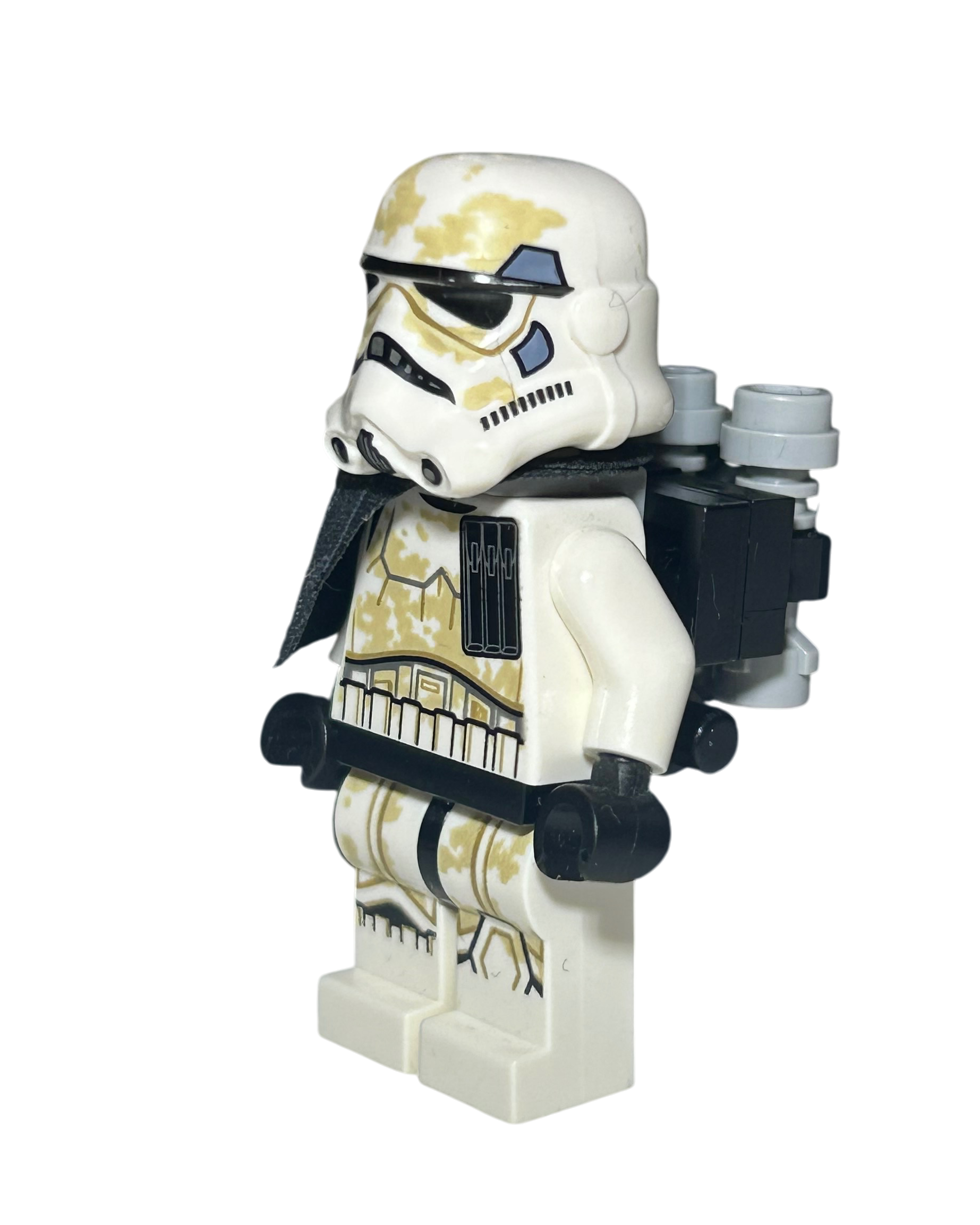 Imperial Sandtrooper SW0548a LEGO Star Wars Minifigur schwarzes Pauldron Seitenansicht rechts brick2d2