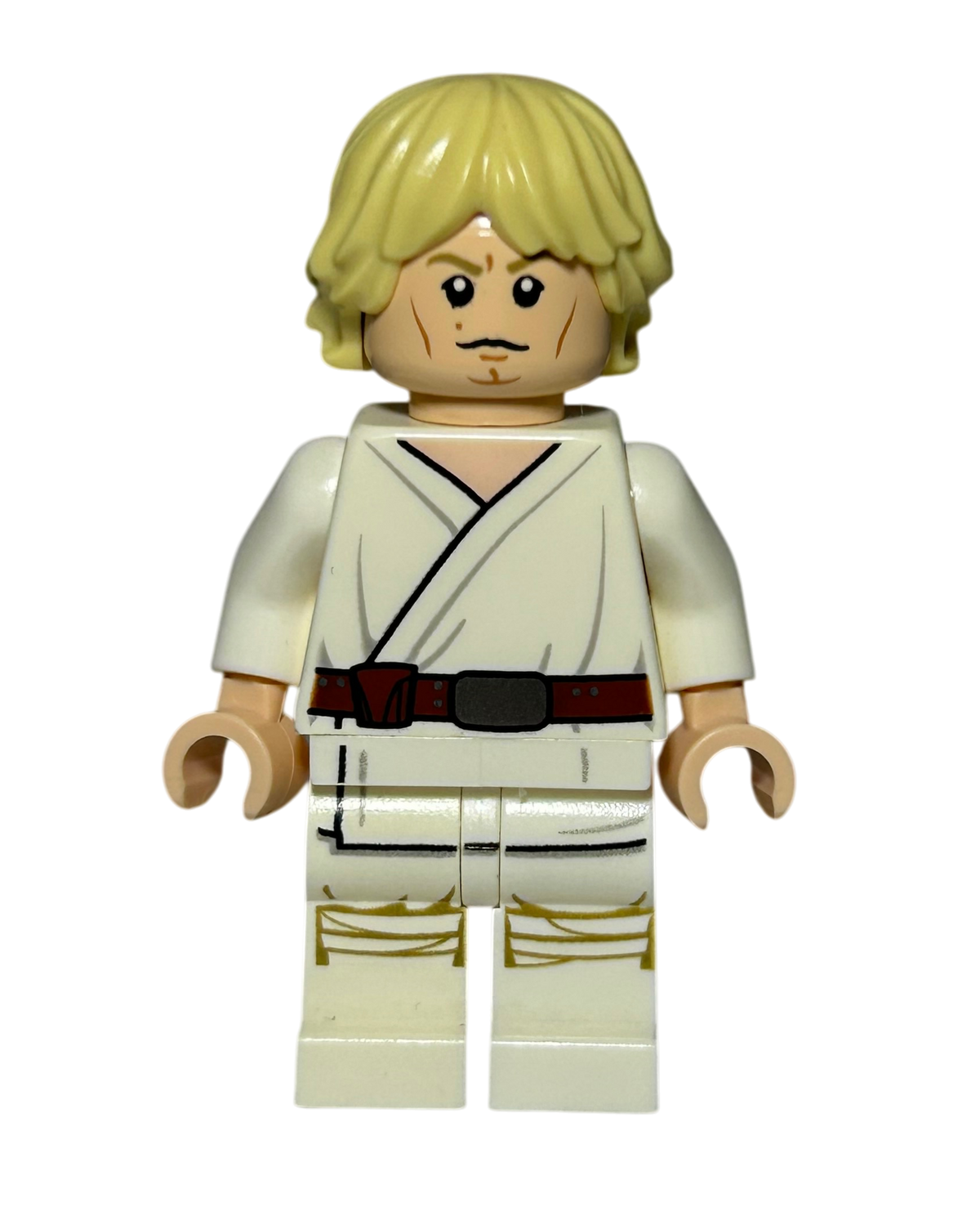 LEGO Star Wars Minifigur Luke Skywalker SW0551 Vorderansicht – Brick2D2