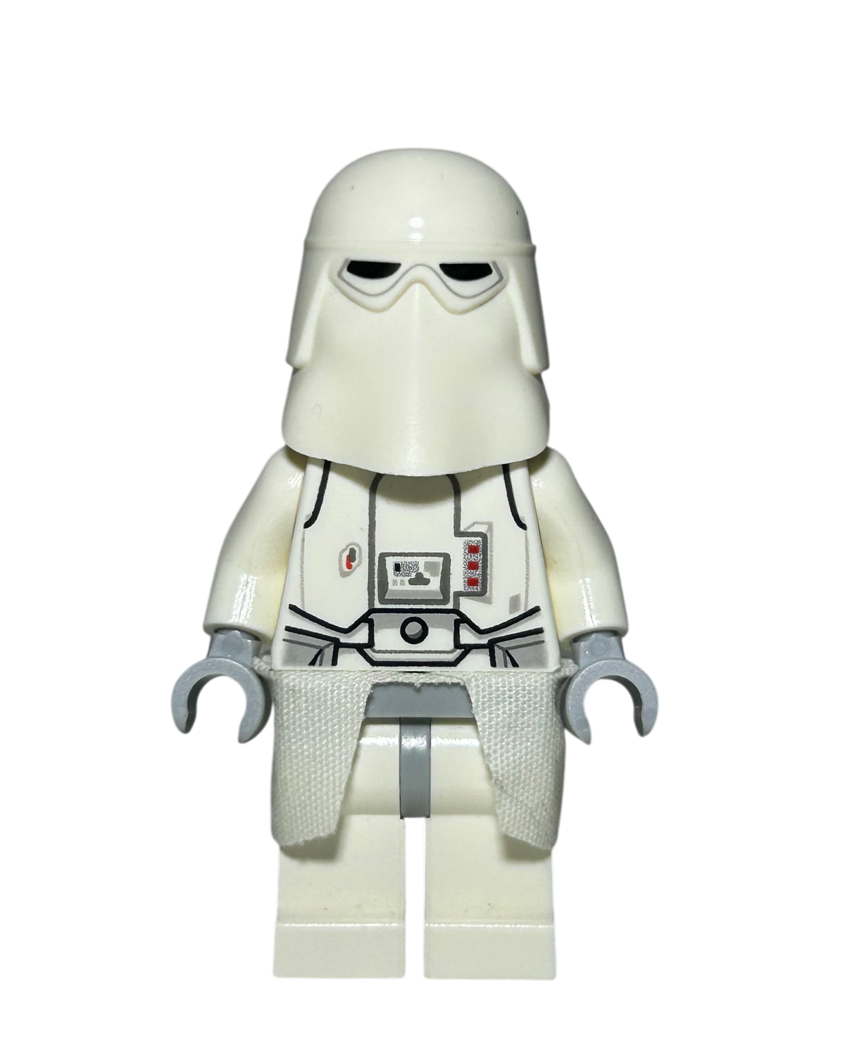 Lego Star Wars Imperial Snowtrooper mit Kama SW0568 Vorderansicht brick2d2